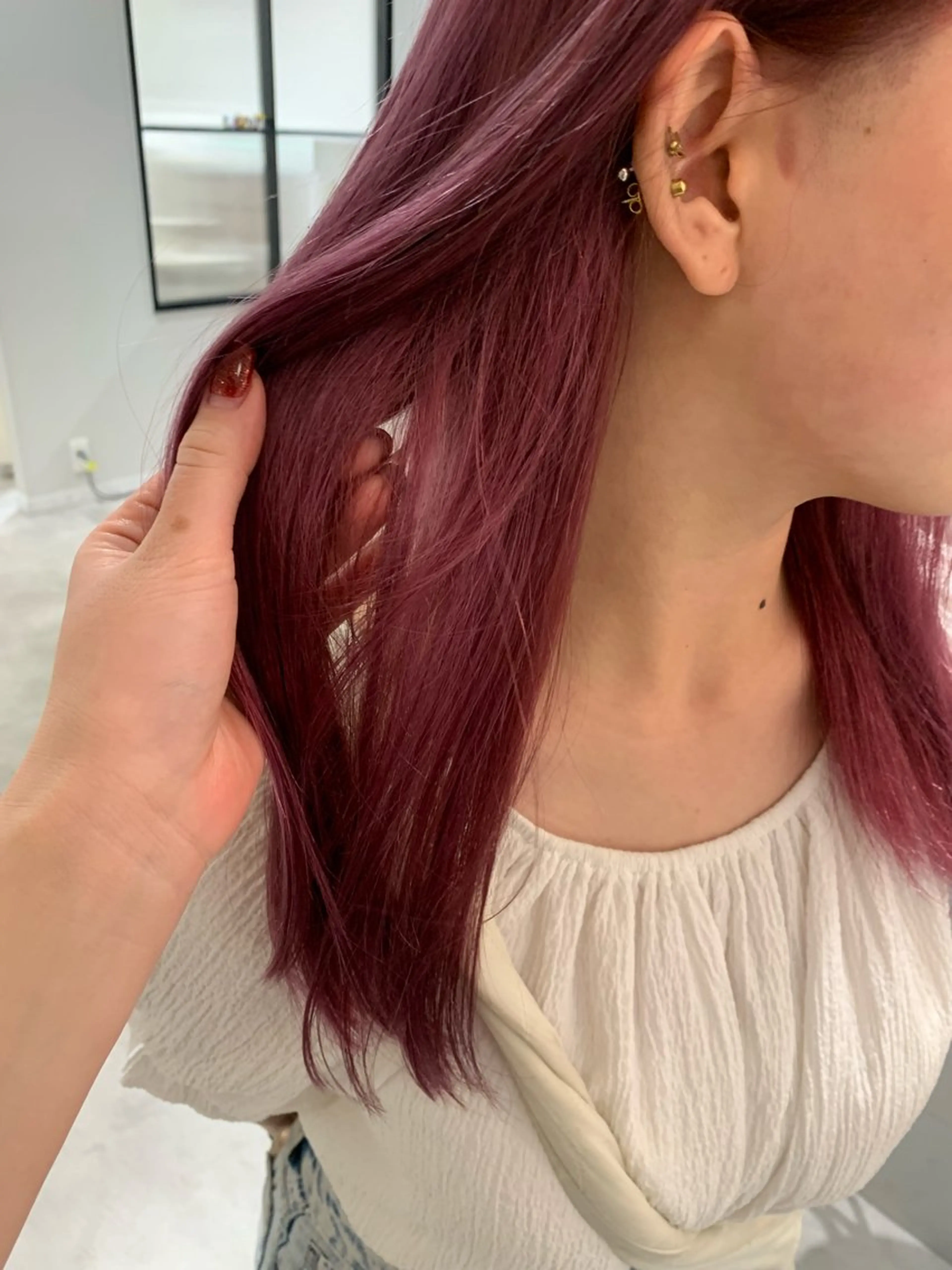 ロング MASHUAtoro所属・梅田美容室／ ときのヘアスタイル