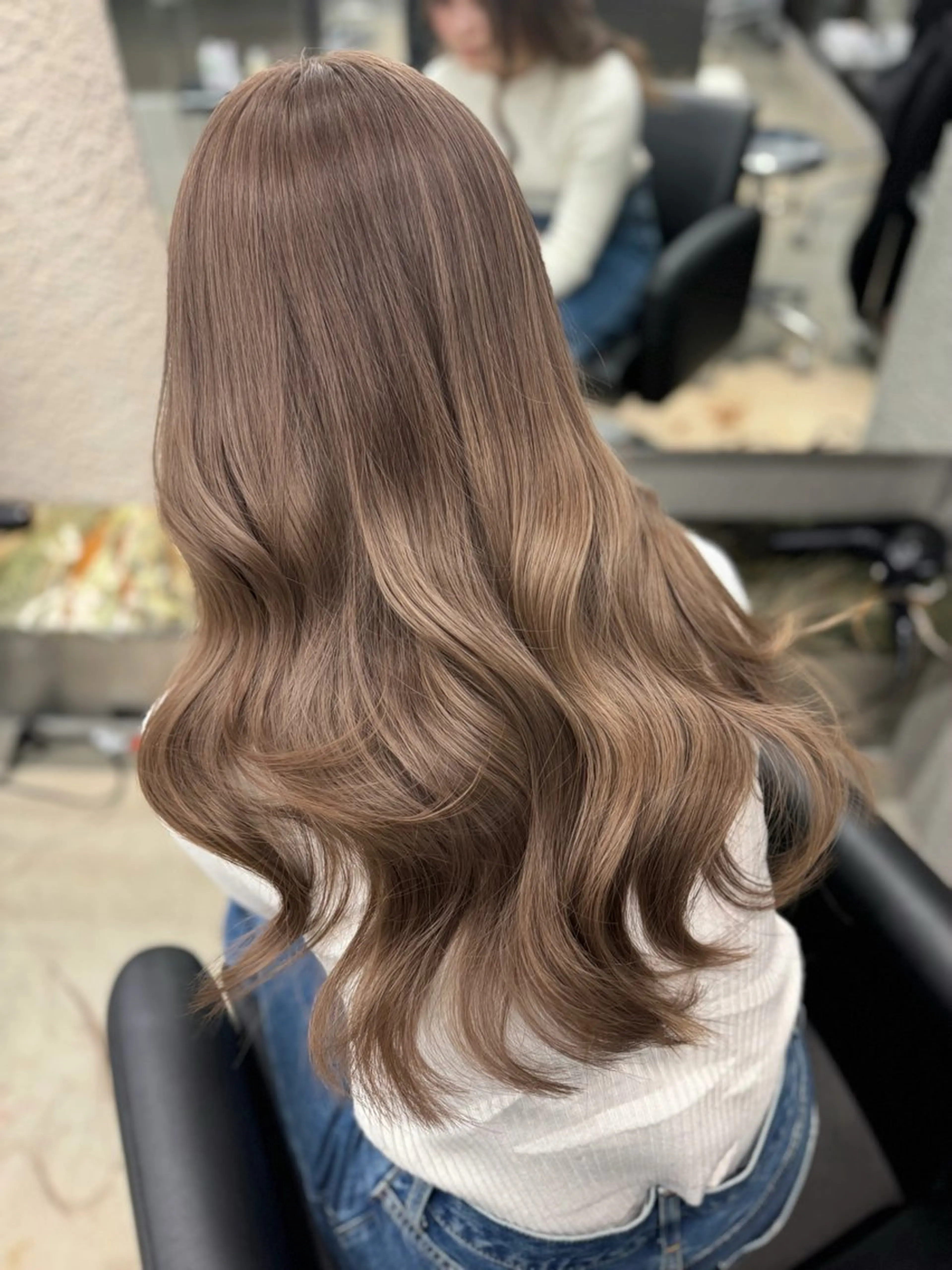 ロング 名古屋栄/PELE/ ブリーチ/asahiのヘアスタイル