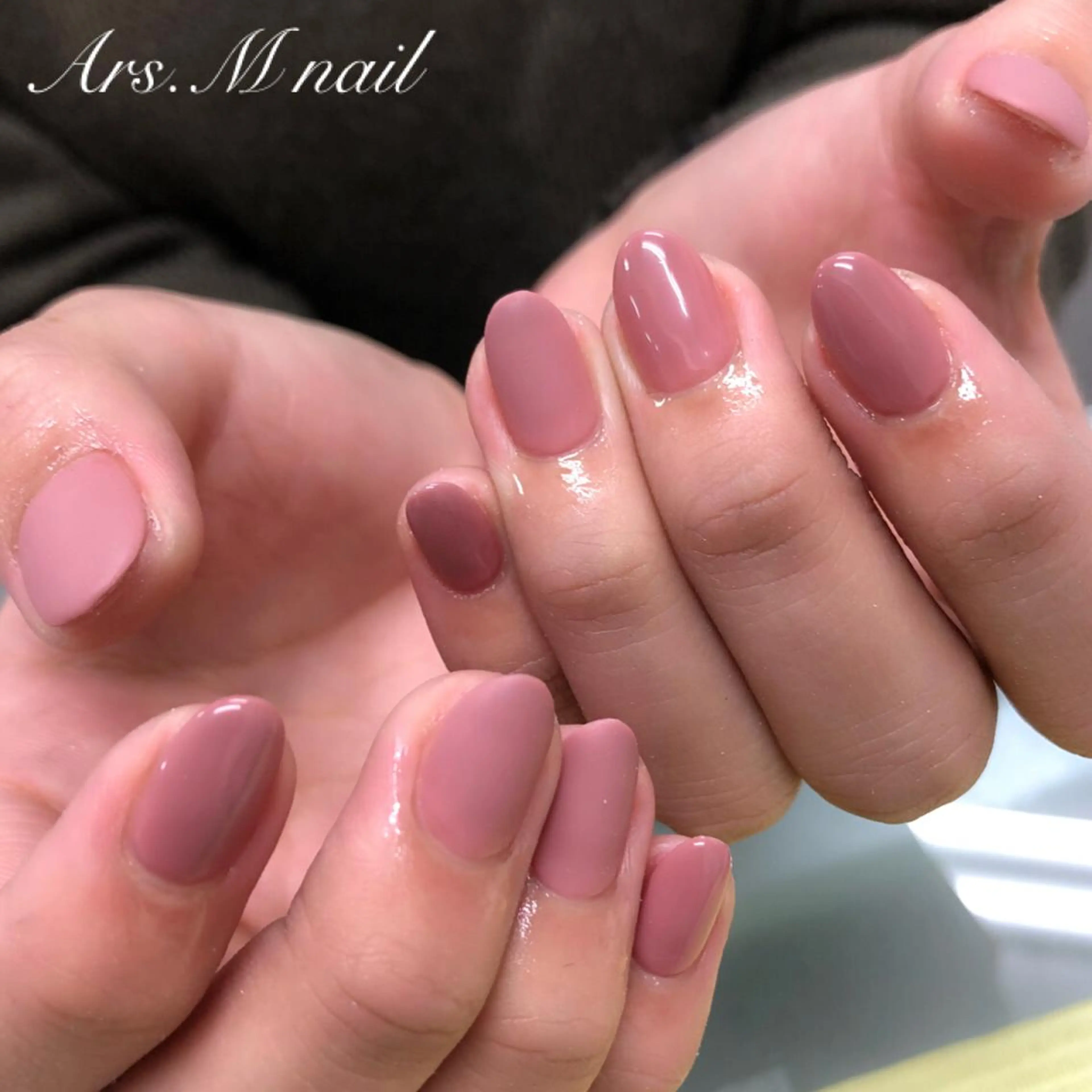 ネイル マットネイル ハンドネイル アルス.エム所属・Ars.M nailのネイルデザイン