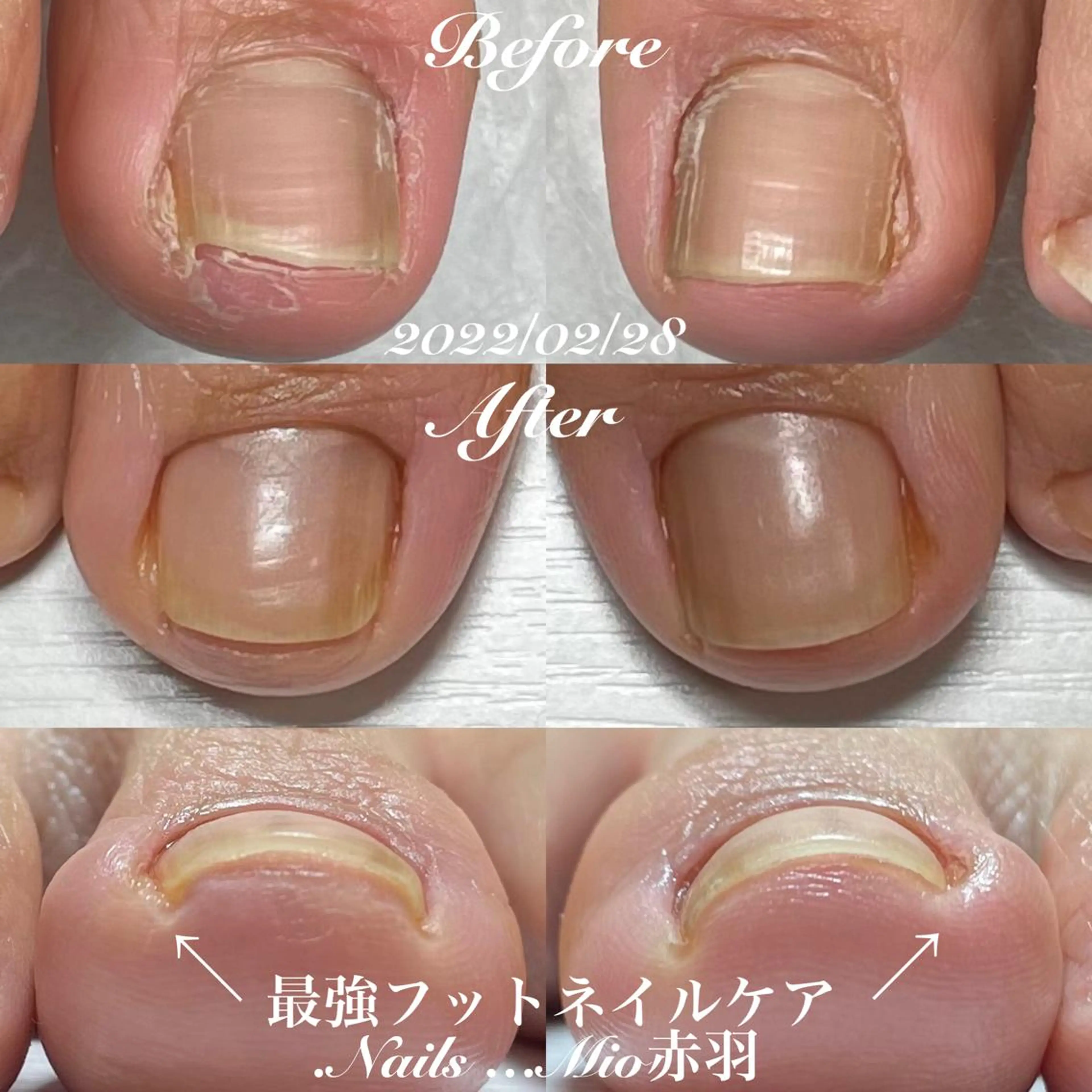 ネイル フットネイル .Nails Mio 赤羽西ネイルサロンのネイルデザイン