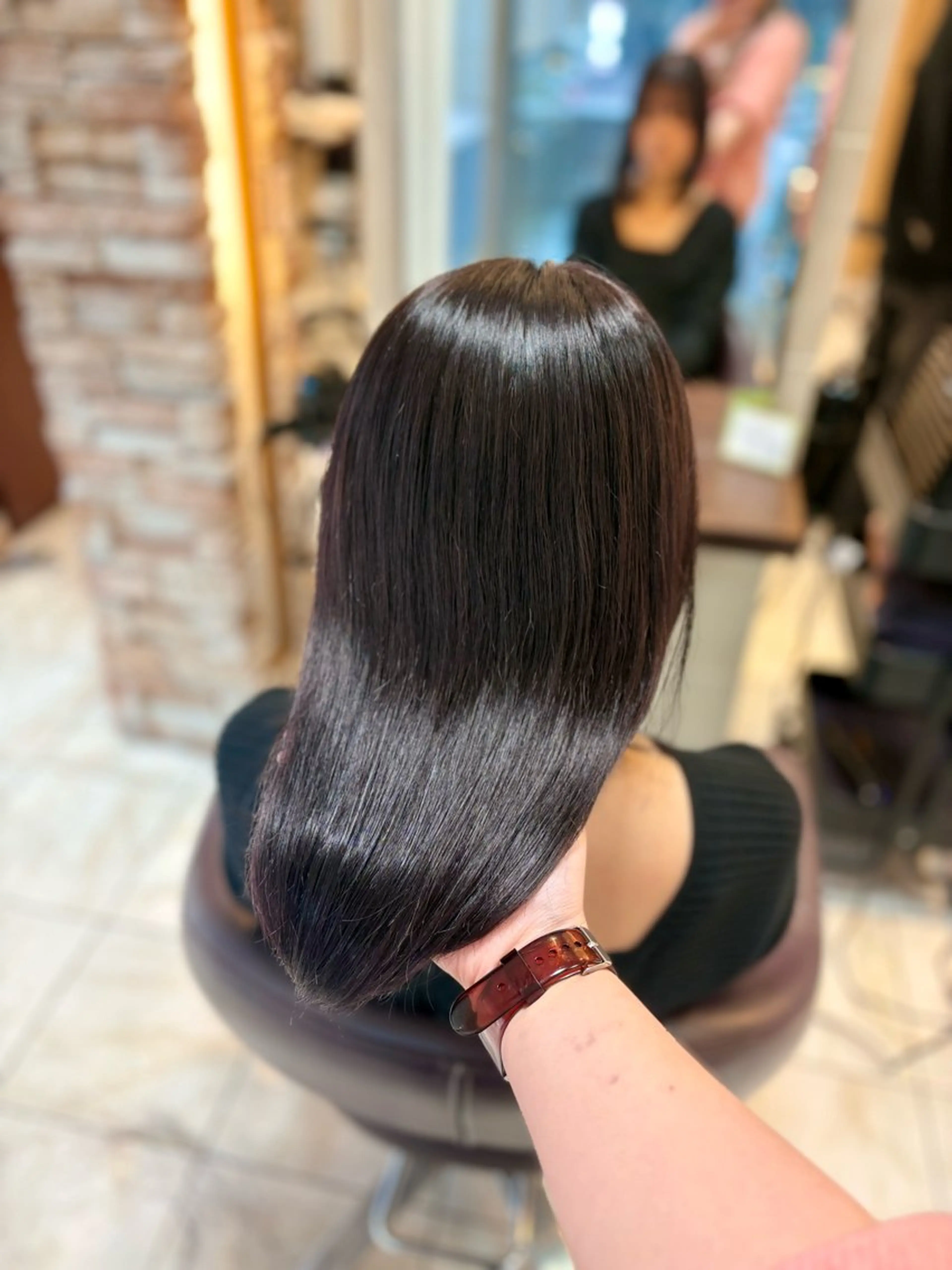 ミディアム カラー 🎀透明感カラー 🐈ナズナのヘアスタイル