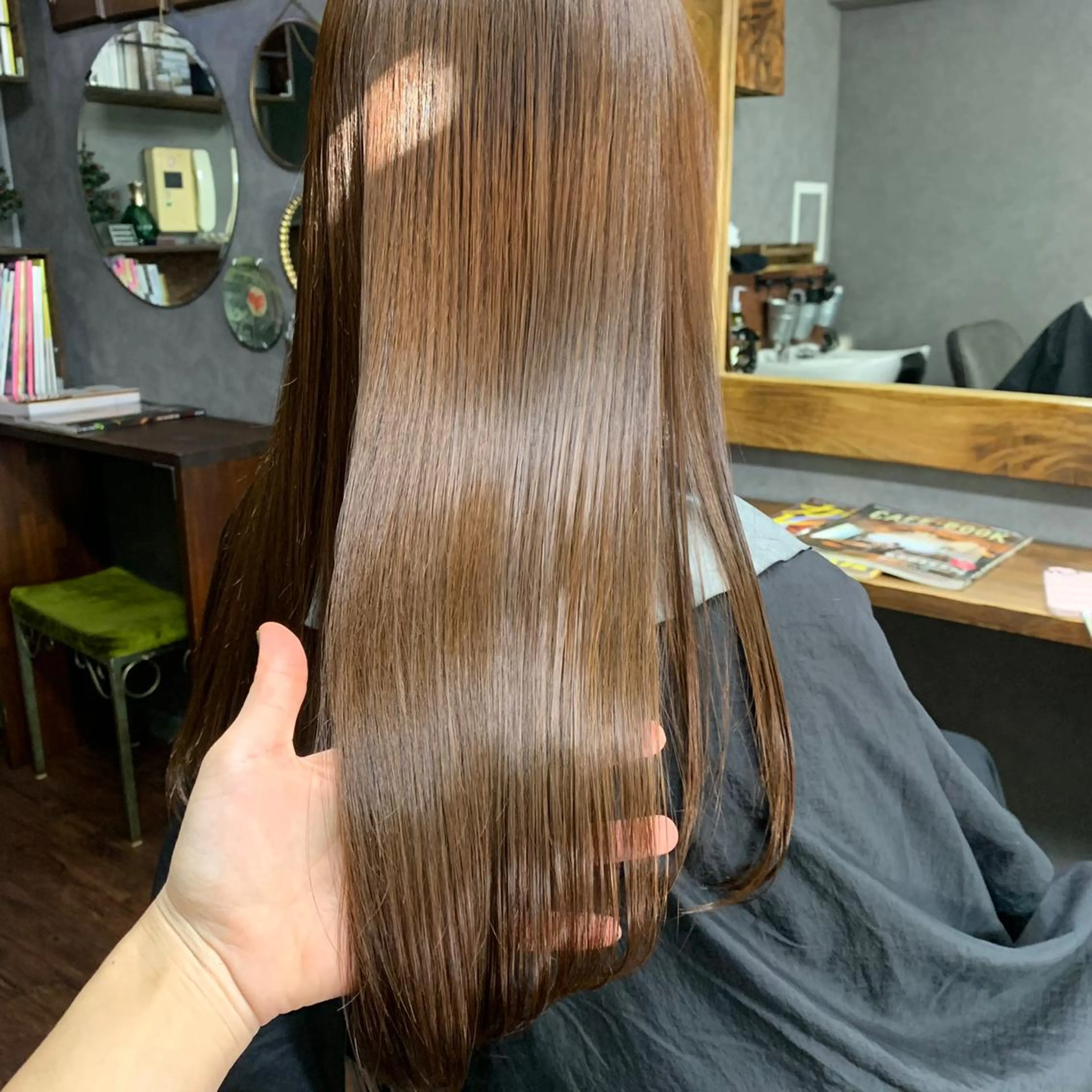 ロング カット トリートメント chouette/ 根本優希のヘアスタイル