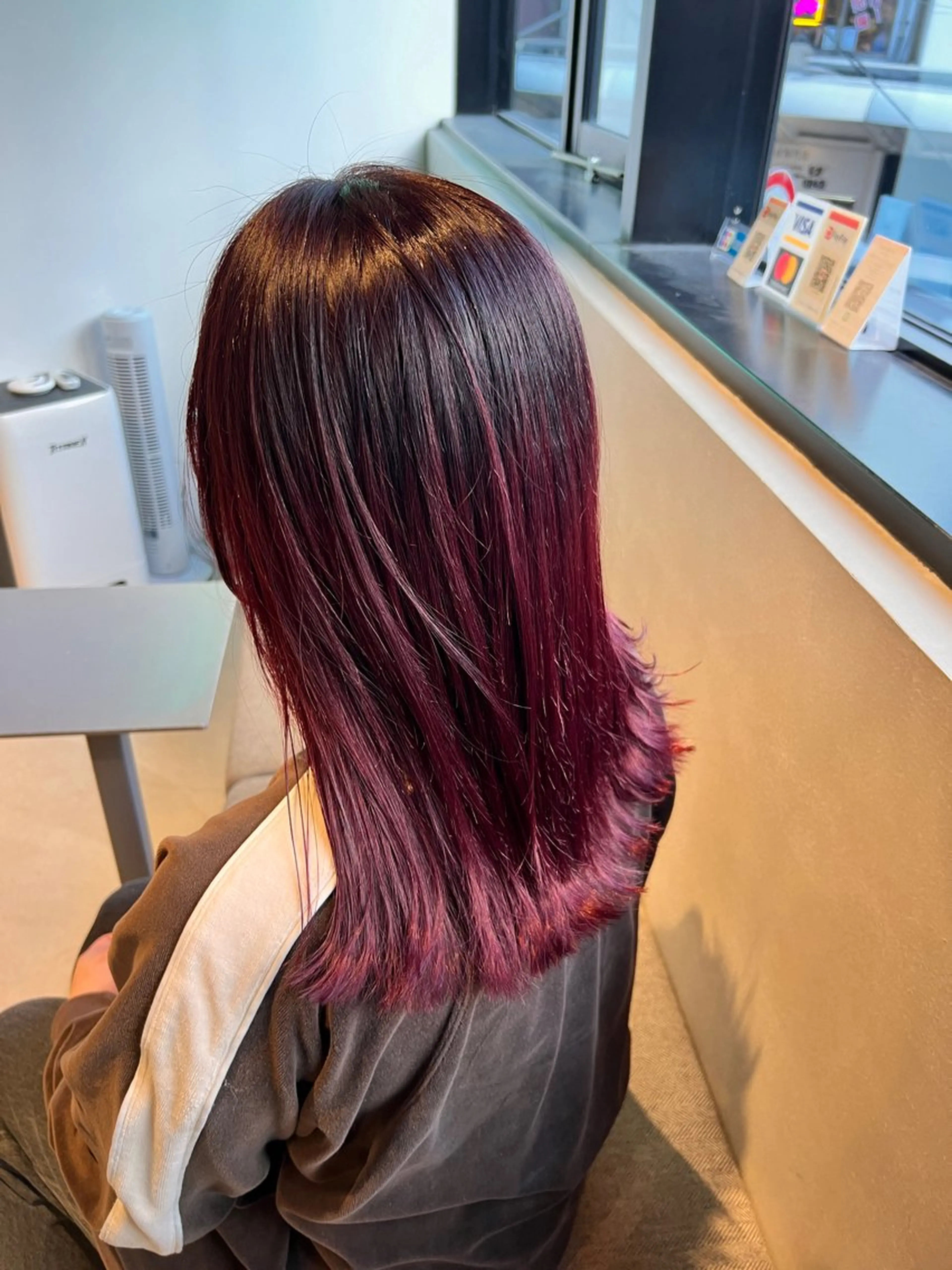 ロング カラー ロカリタ　河原町三条所属・🌐👽フクイ キララ🌎💎のヘアスタイル