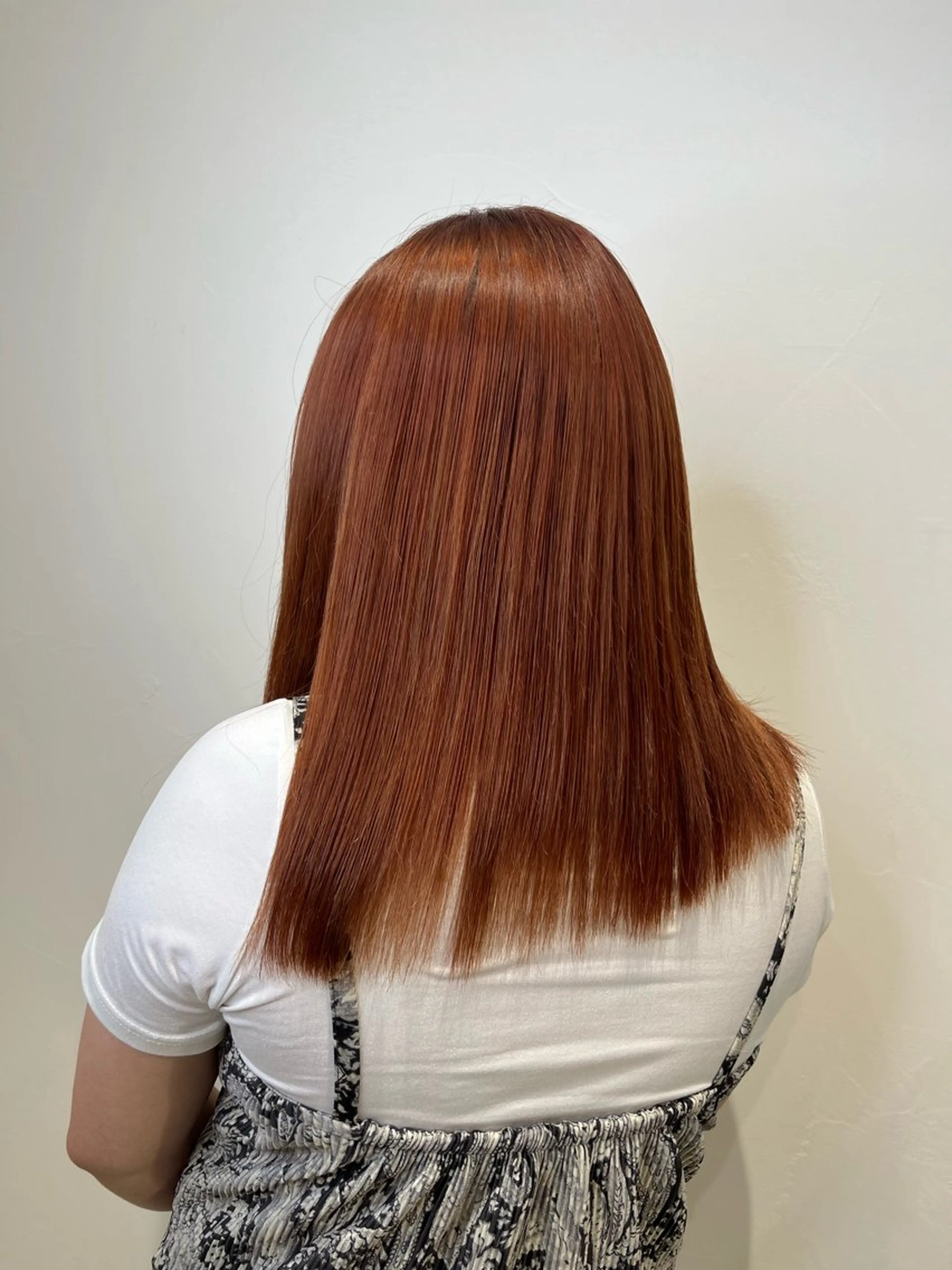 カラー ダブルカラー オレンジ L⭐︎s  kind所属・FEMMEAREA☆ Amiのヘアスタイル