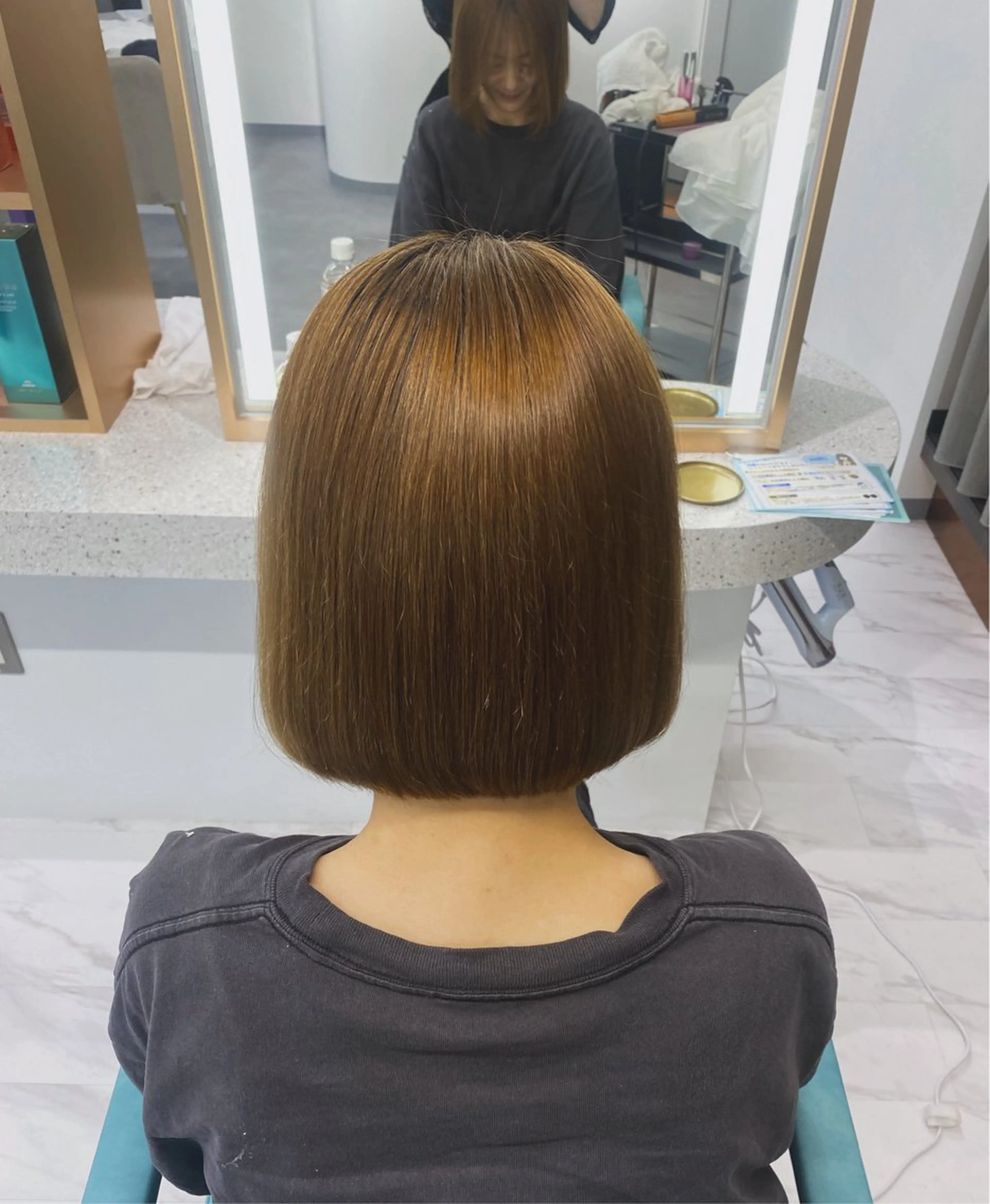 薮本 真優のヘアスタイル