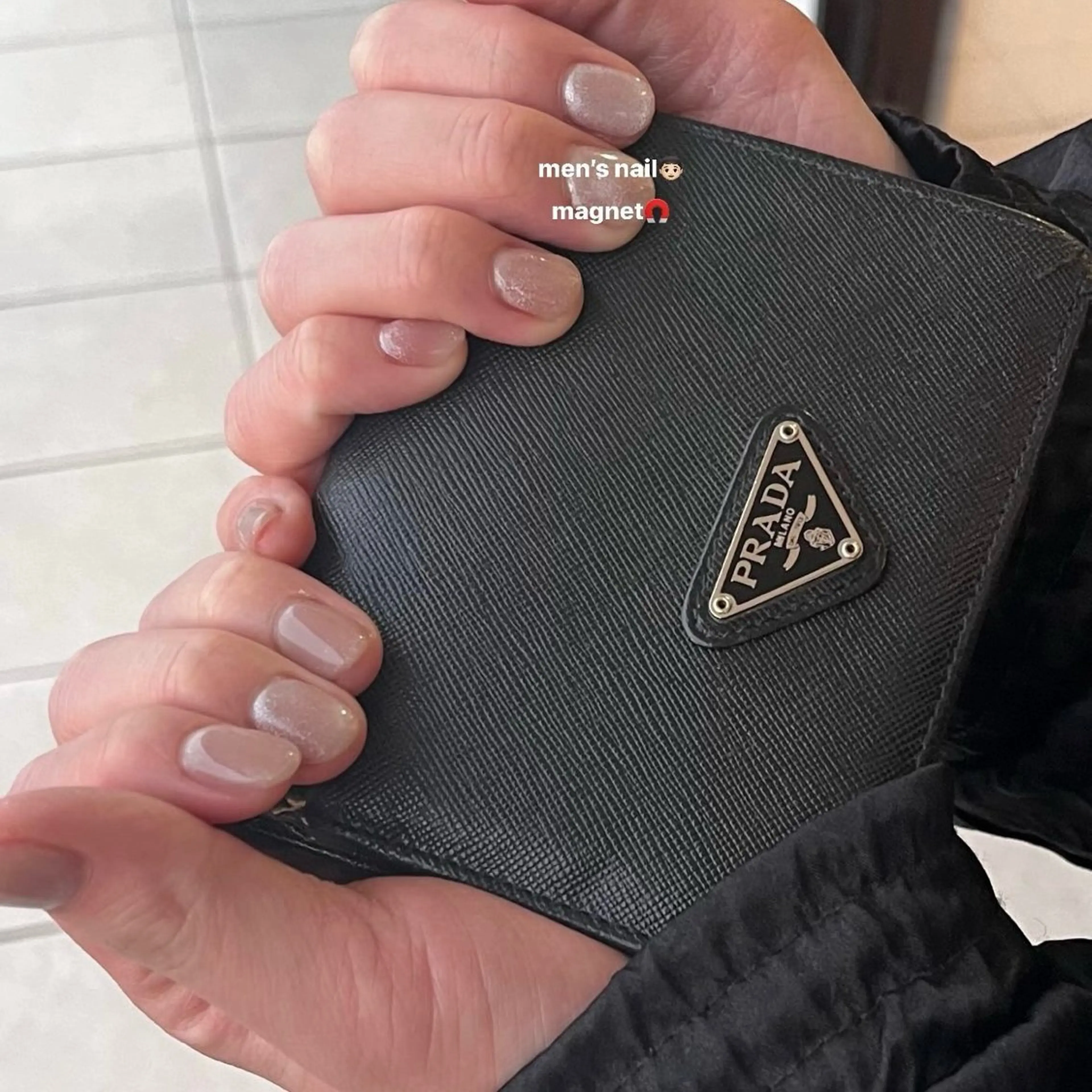 メンズジェルネイル👦🏻の写真