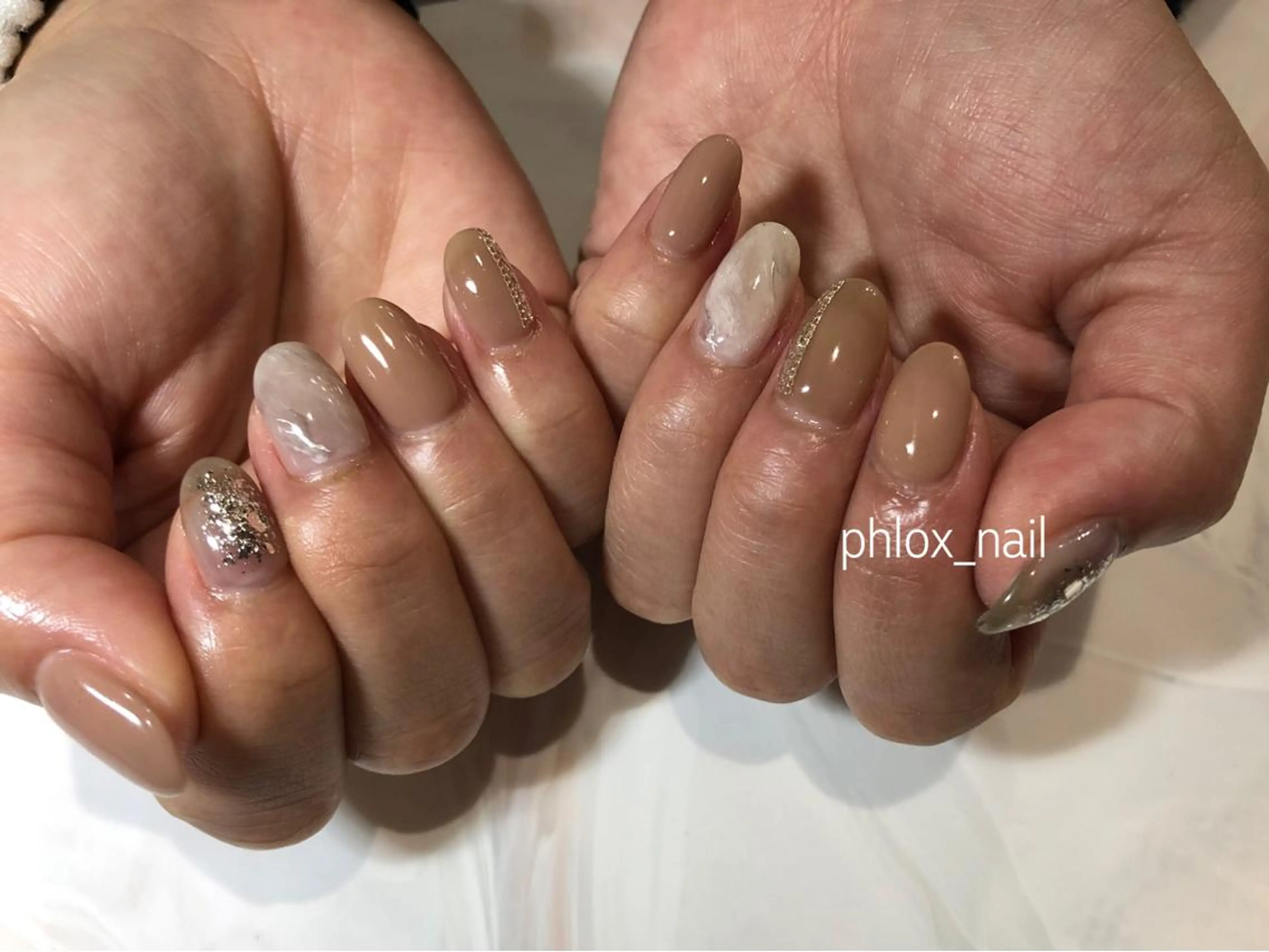 ネイル s/w _shokoのネイルデザイン