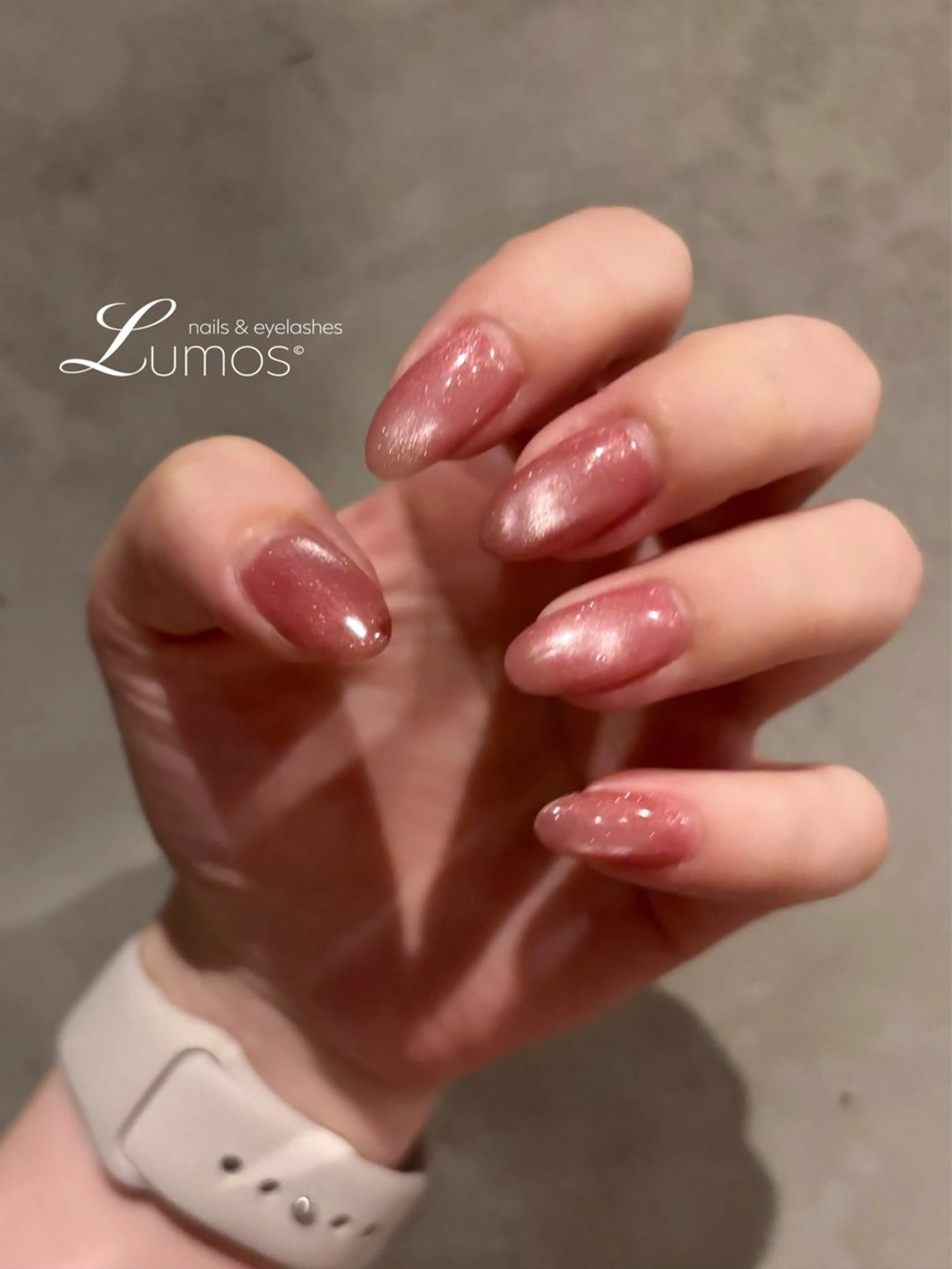 ネイル マグネットネイル ハンドネイル Lumos  nails&eyelashes 桜川所属・Lumos Rikaのネイルデザイン