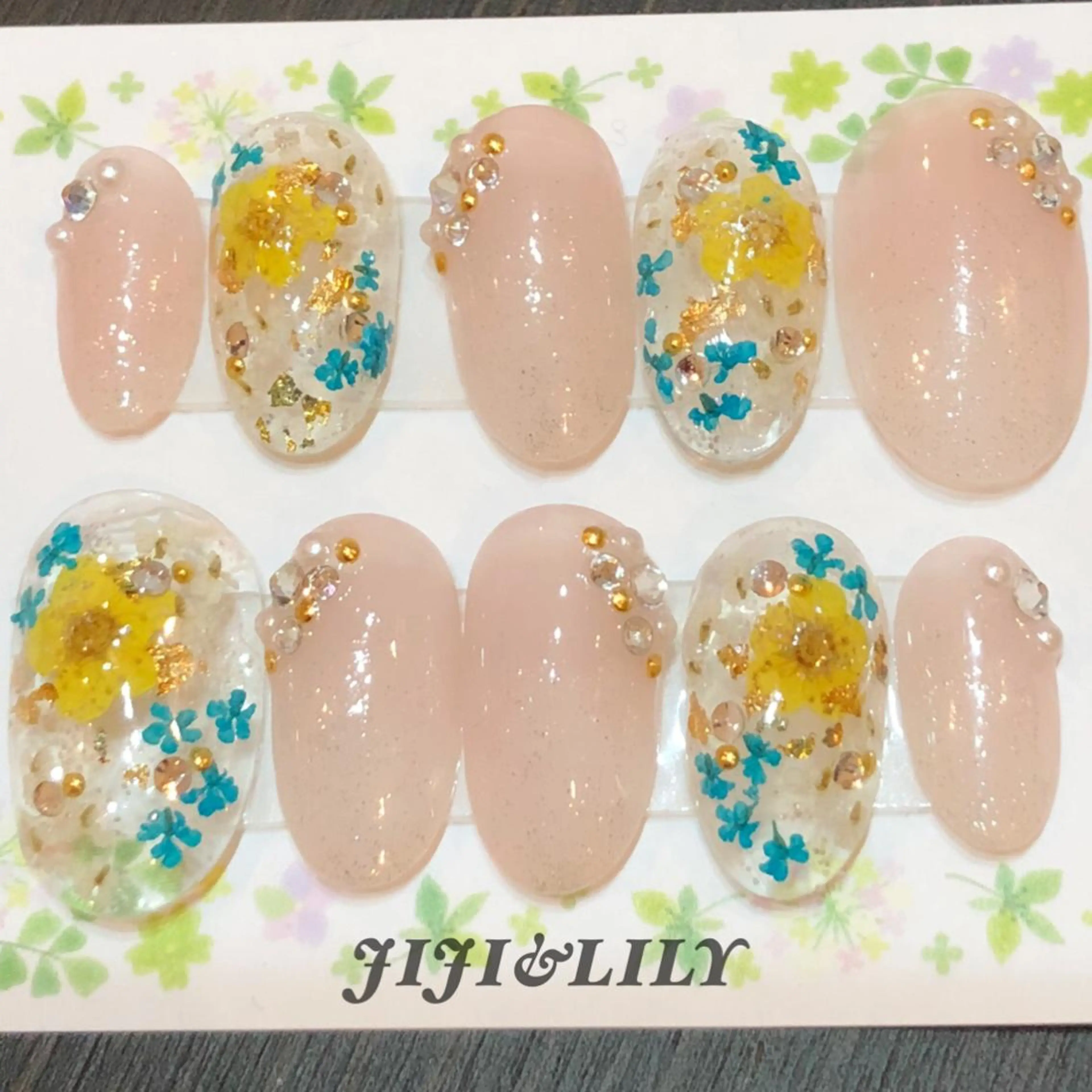 ネイル ブライダルネイル 豊田 圭子のネイルデザイン