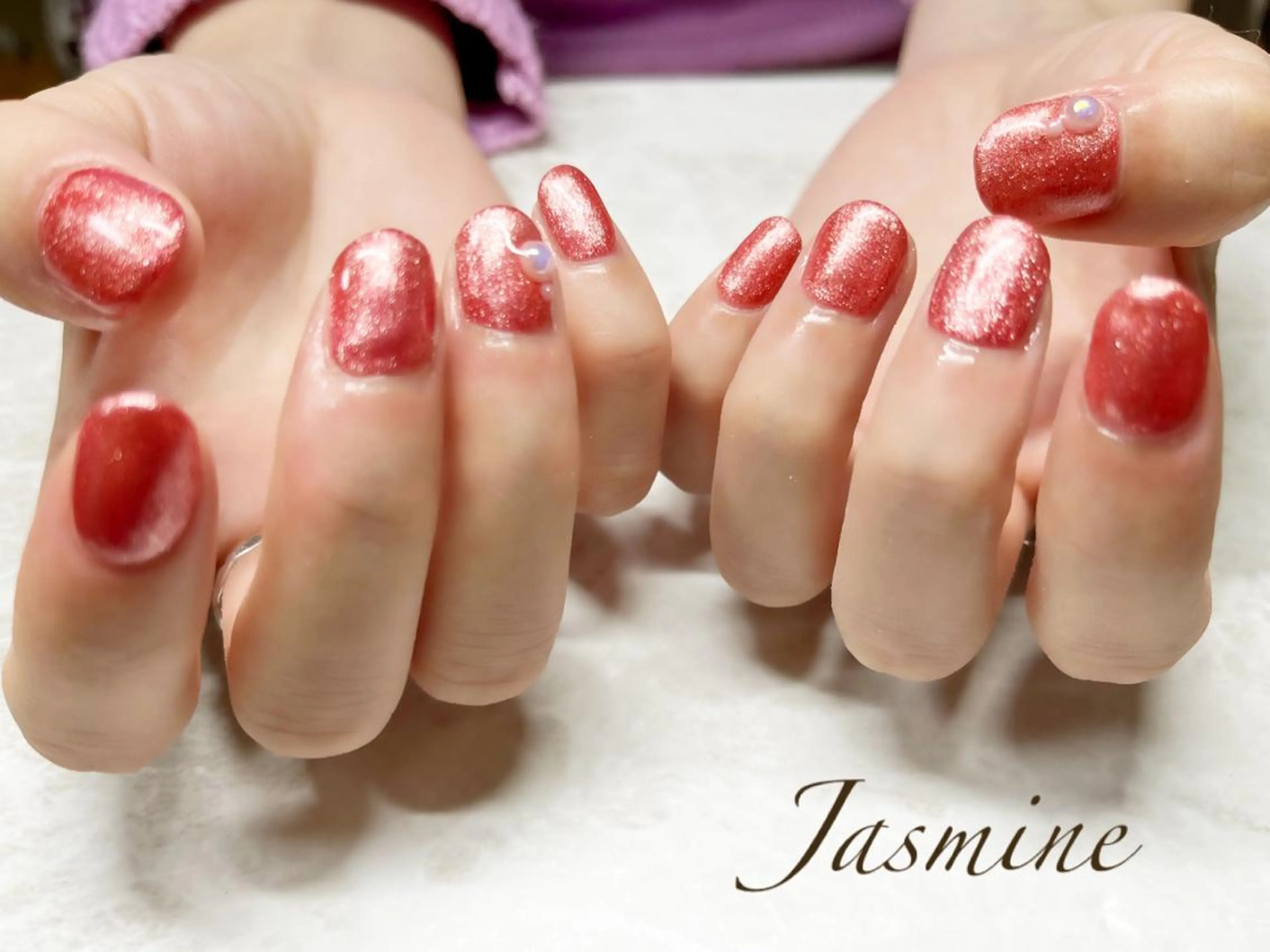 ネイル ハンドネイル Jasmine 林のネイルデザイン