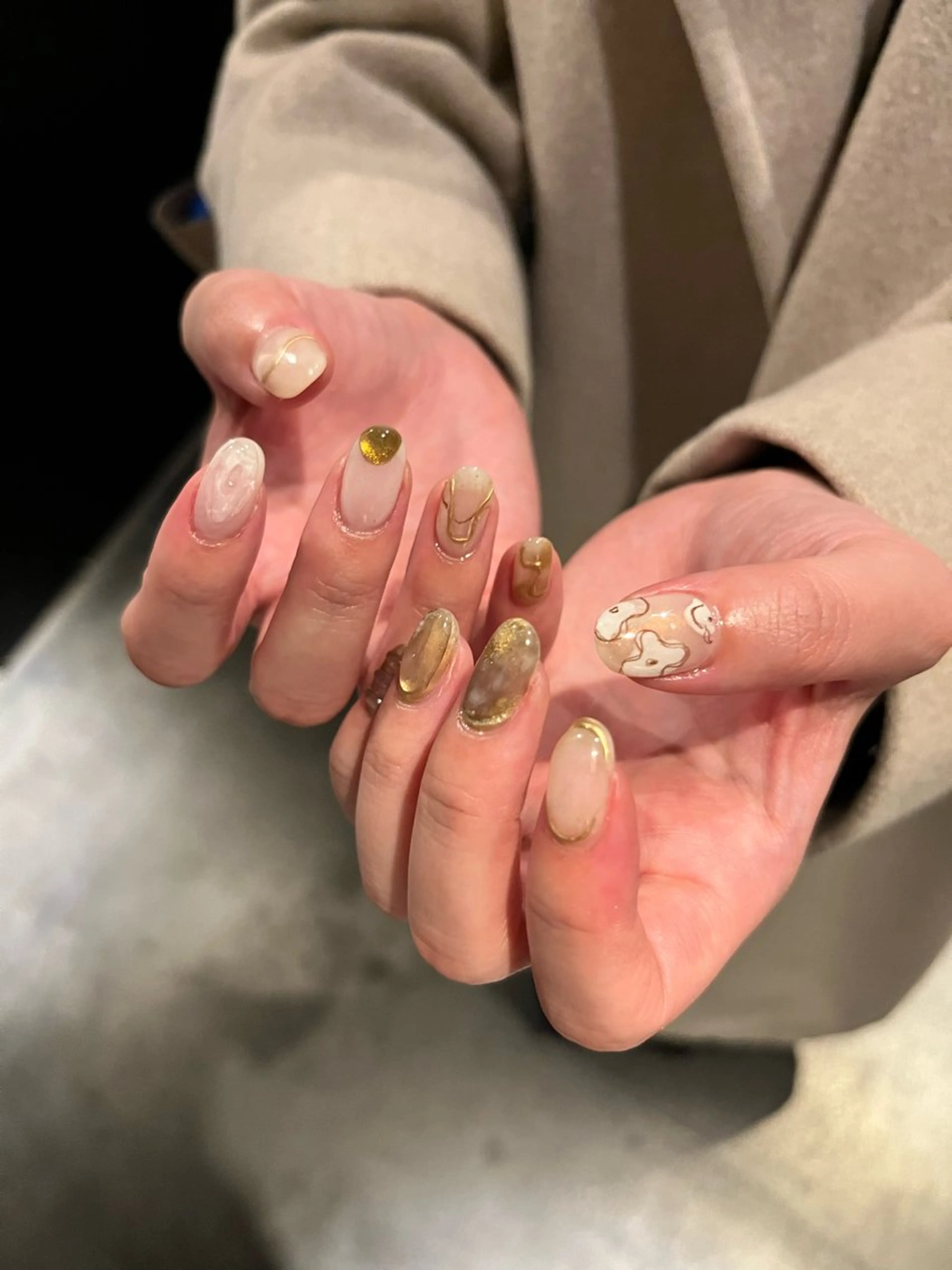 ネイル ニュアンスネイル mitsuki / Manonのネイルデザイン