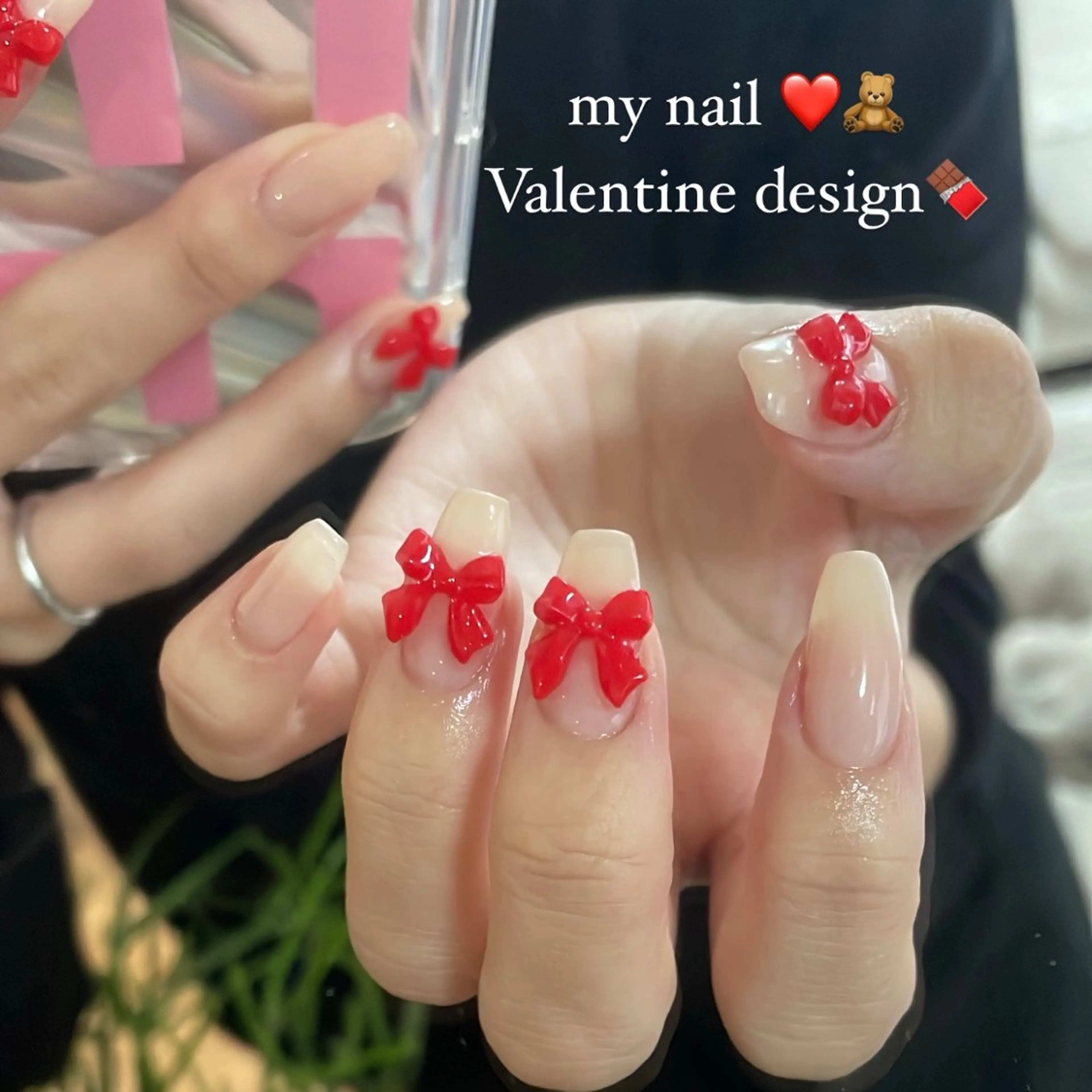 ネイル リボン salonCIPAL MAIのネイルデザイン