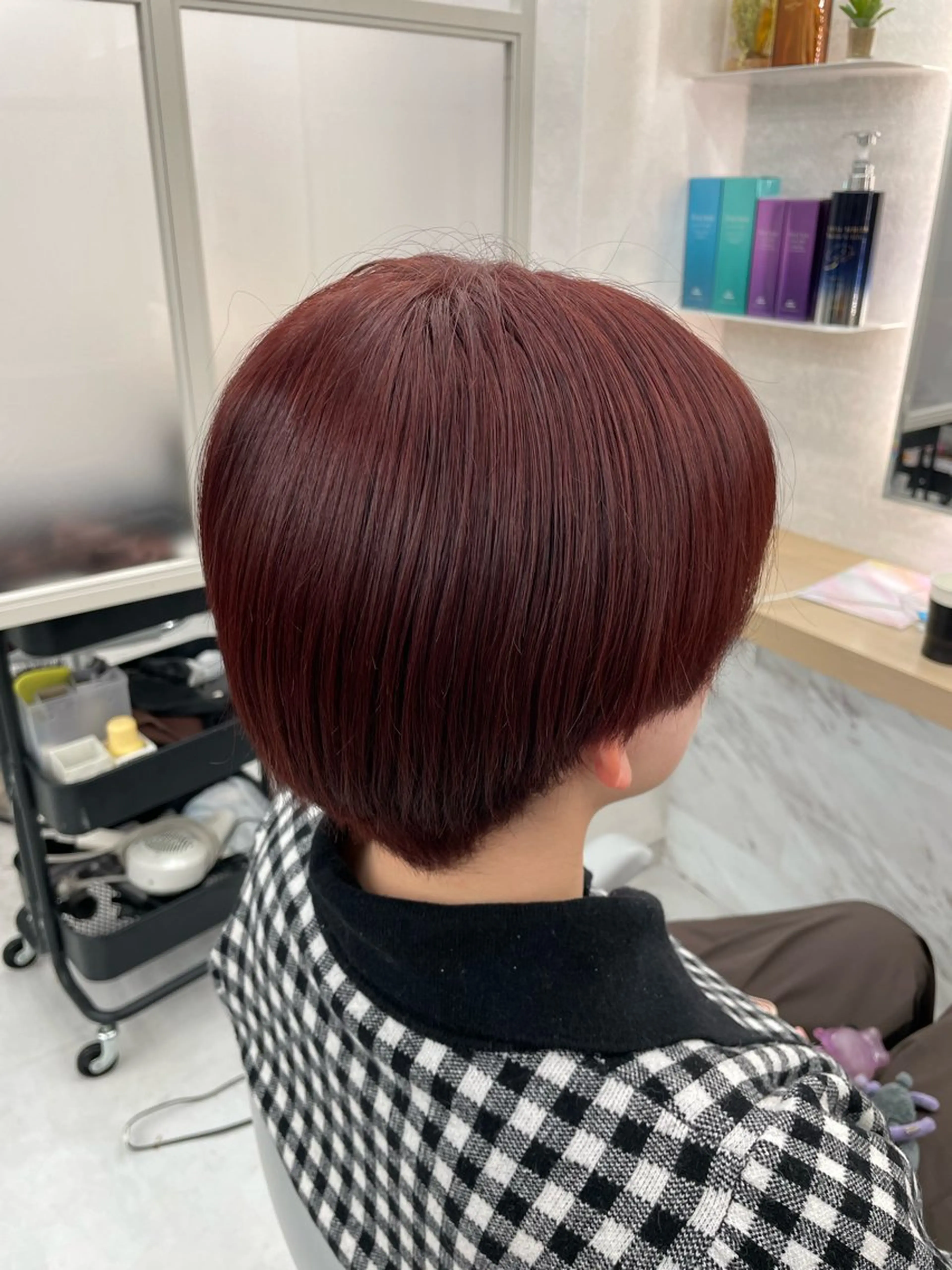 セミロング 半個室サロンyoures hair 髪質改善トリートメント東新宿店所属・榊原竜弥 髪質改善/美髪作りのヘアスタイル