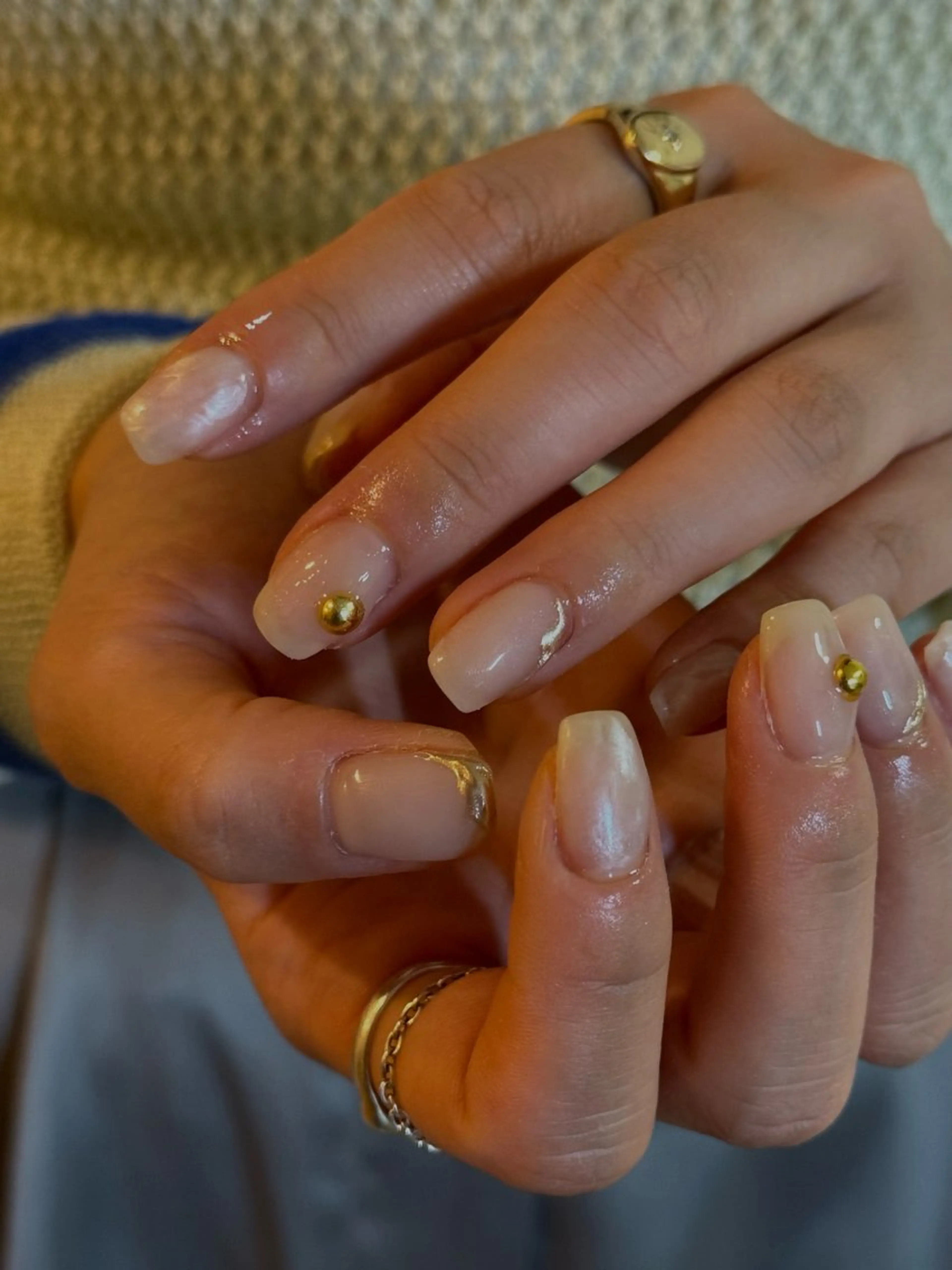 ネイル シンプルネイル ハンドネイル Black sheep.所属・Fujimori .のネイルデザイン