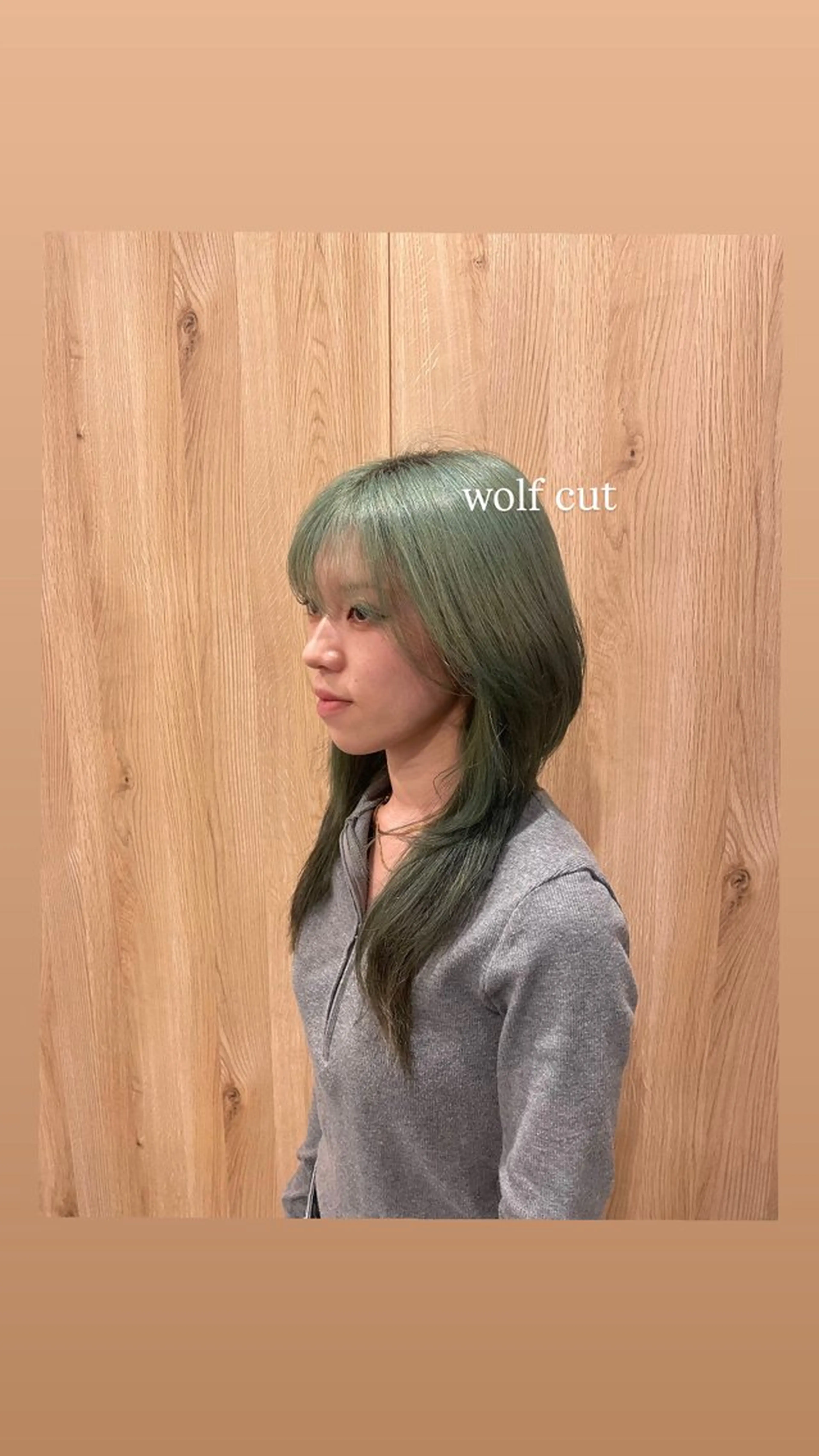 tsuki /天王寺 /カラー/ボブカットのヘアスタイル