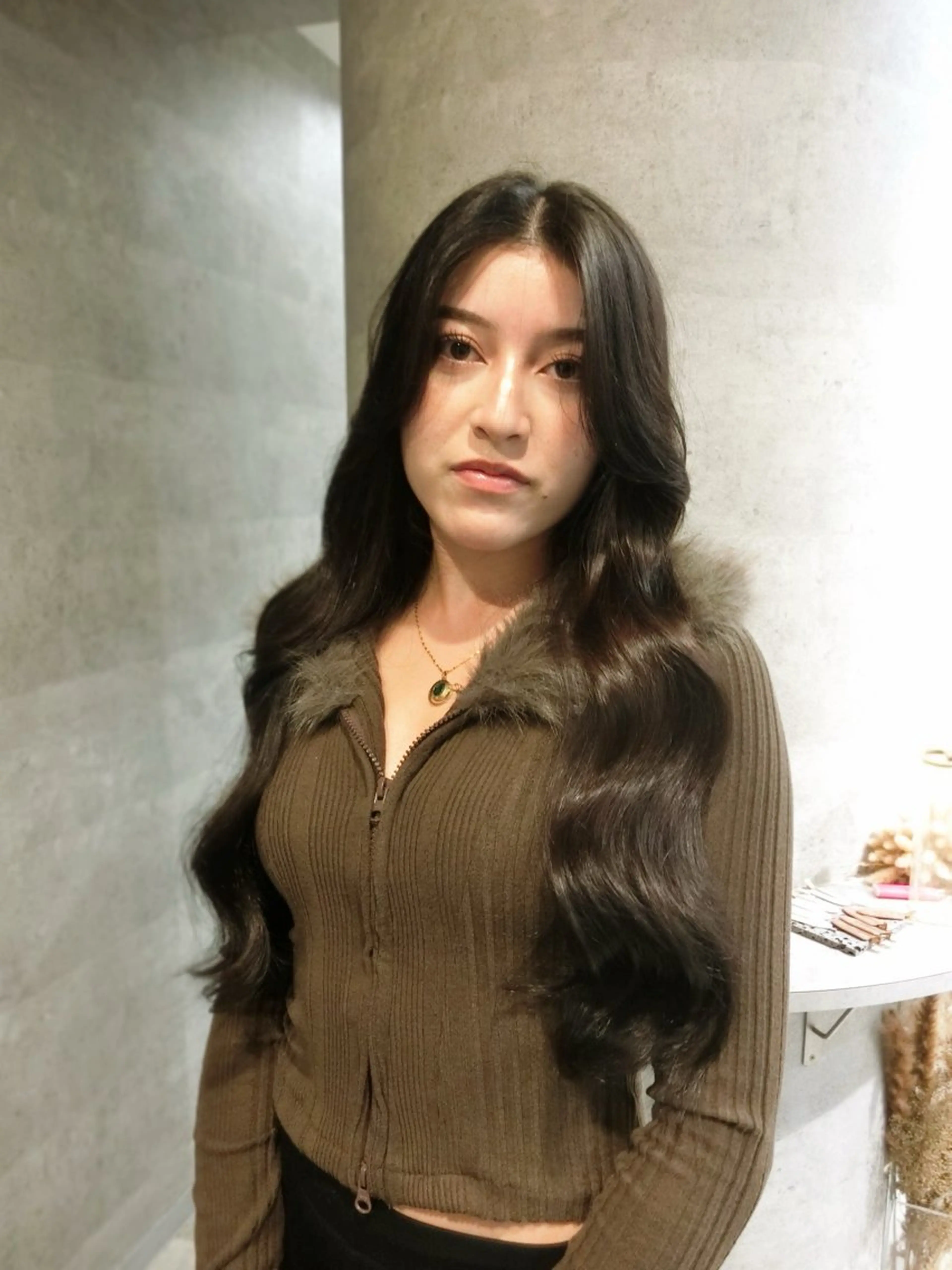 ロング カラー カット ヘアカラー トリートメント 外国人風ヘア/ 髪質改善/ayacaのヘアスタイル