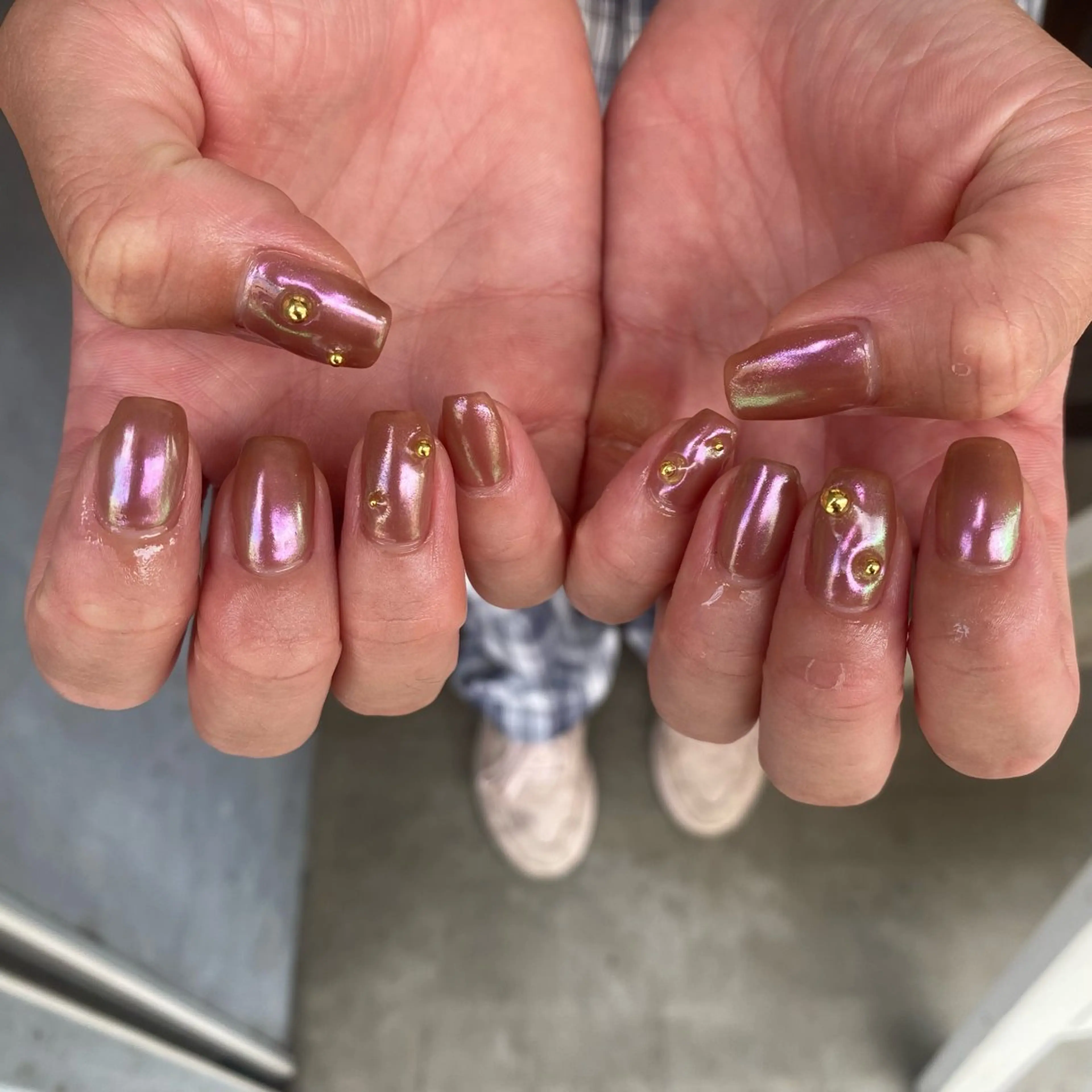 ネイル ハンドネイル 江原 楓果のネイルデザイン