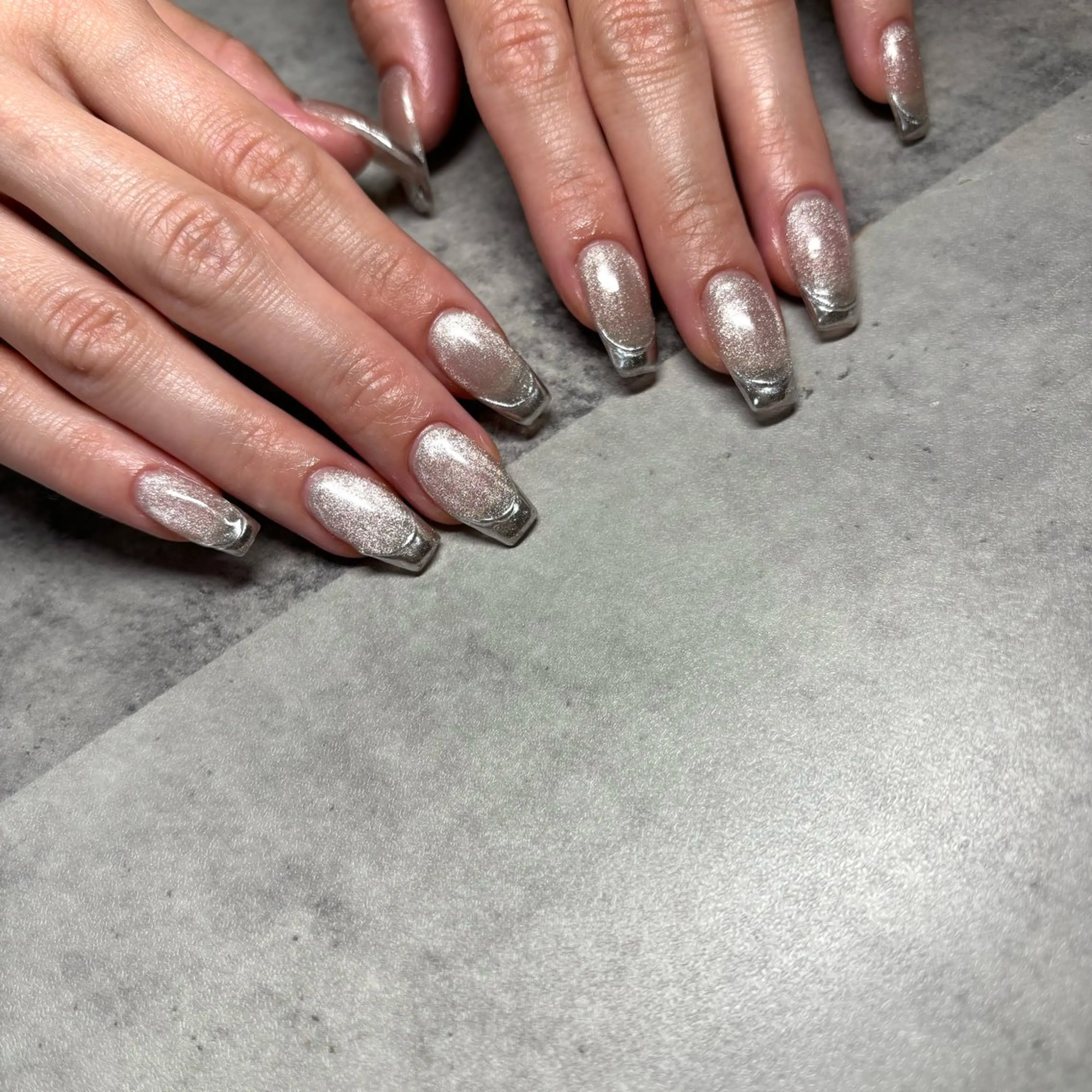 ネイル マグネットネイル ハンドネイル maki nailのネイルデザイン