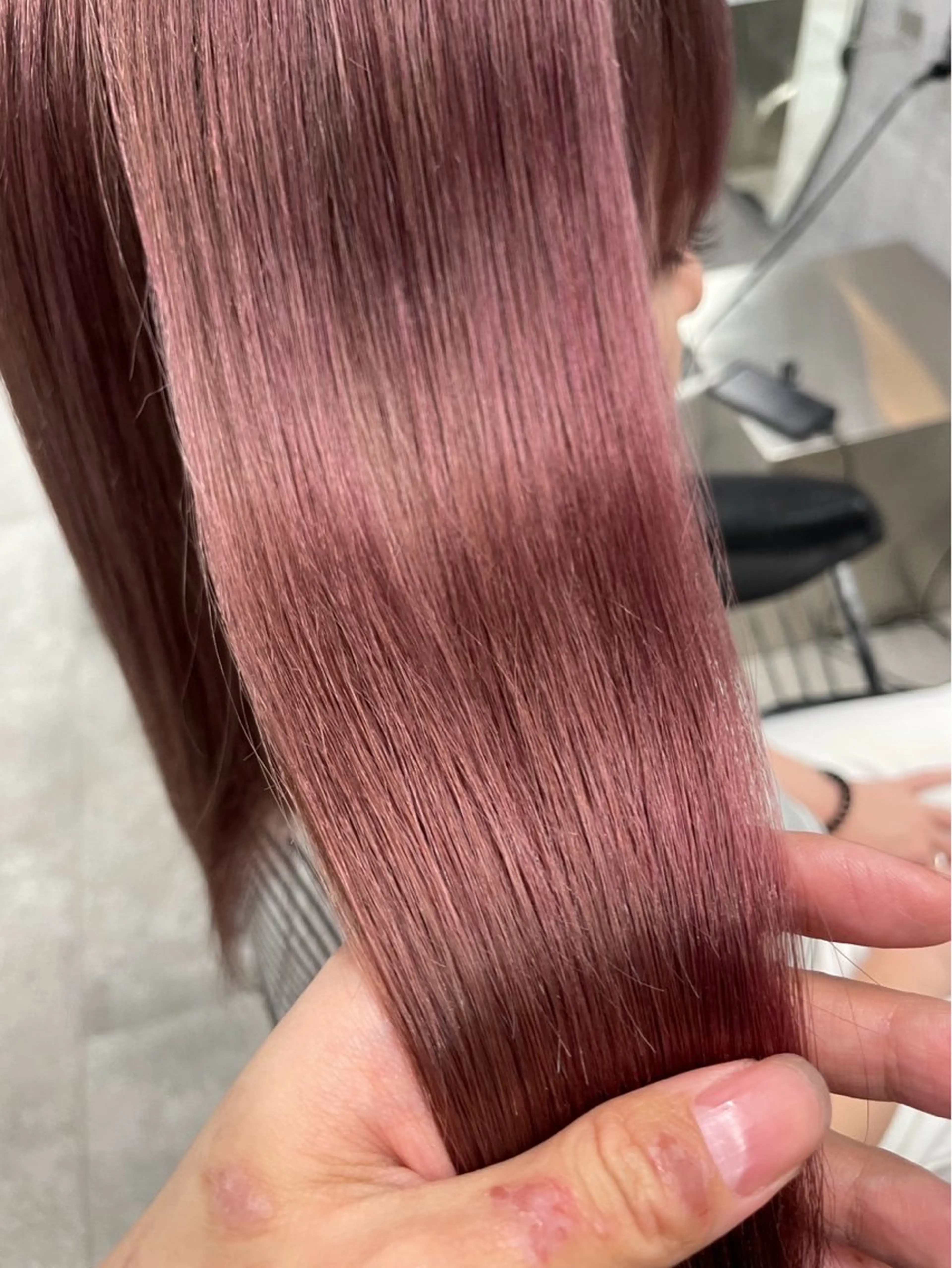 セミロング カラー カット ヘアカラー トリートメント NOOS omotesando所属・あなたのお悩み改善" You"💚❤️💛のヘアスタイル