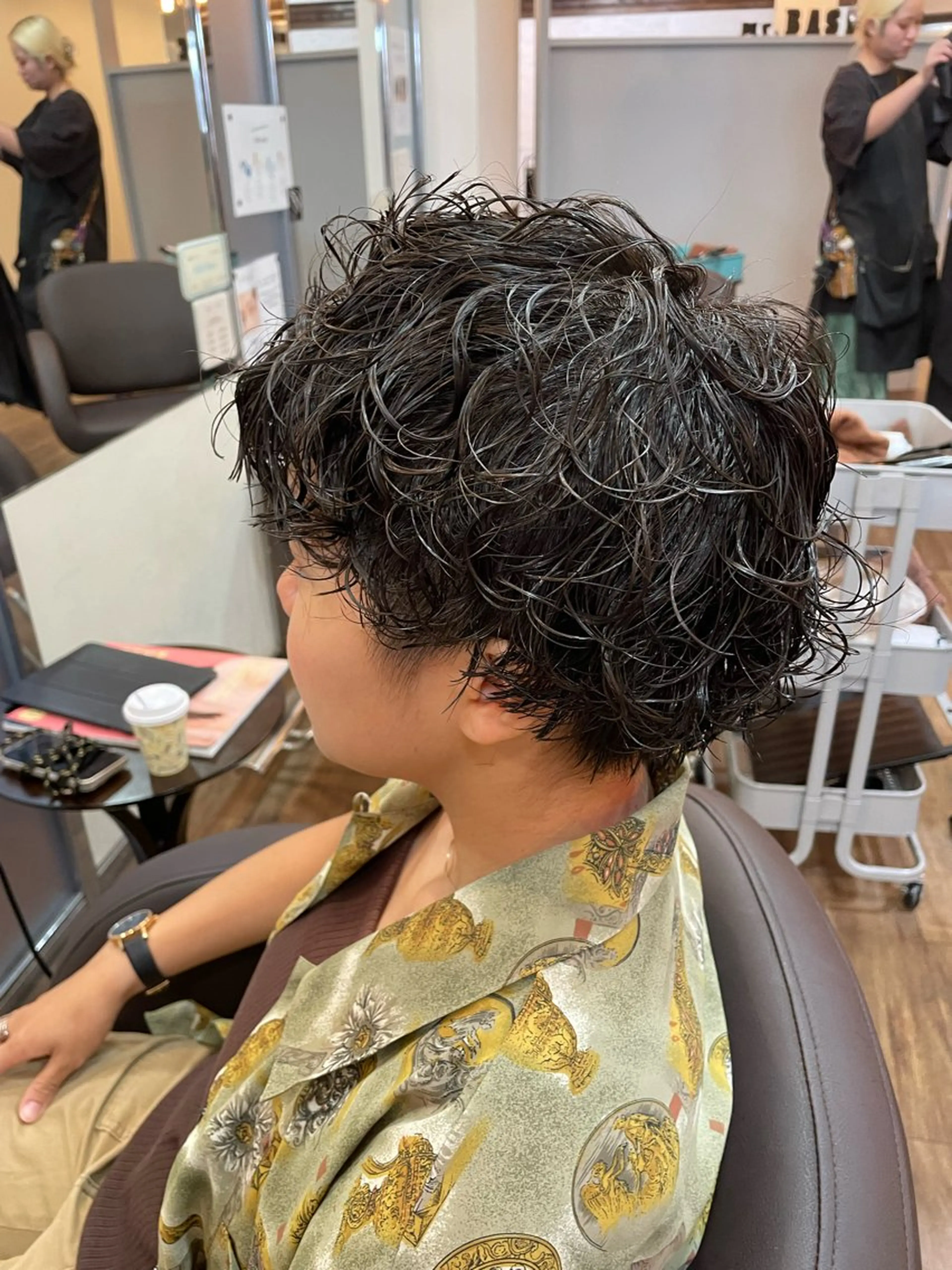 ショート パーマ MATSURI BASE.AWAJIのヘアスタイル