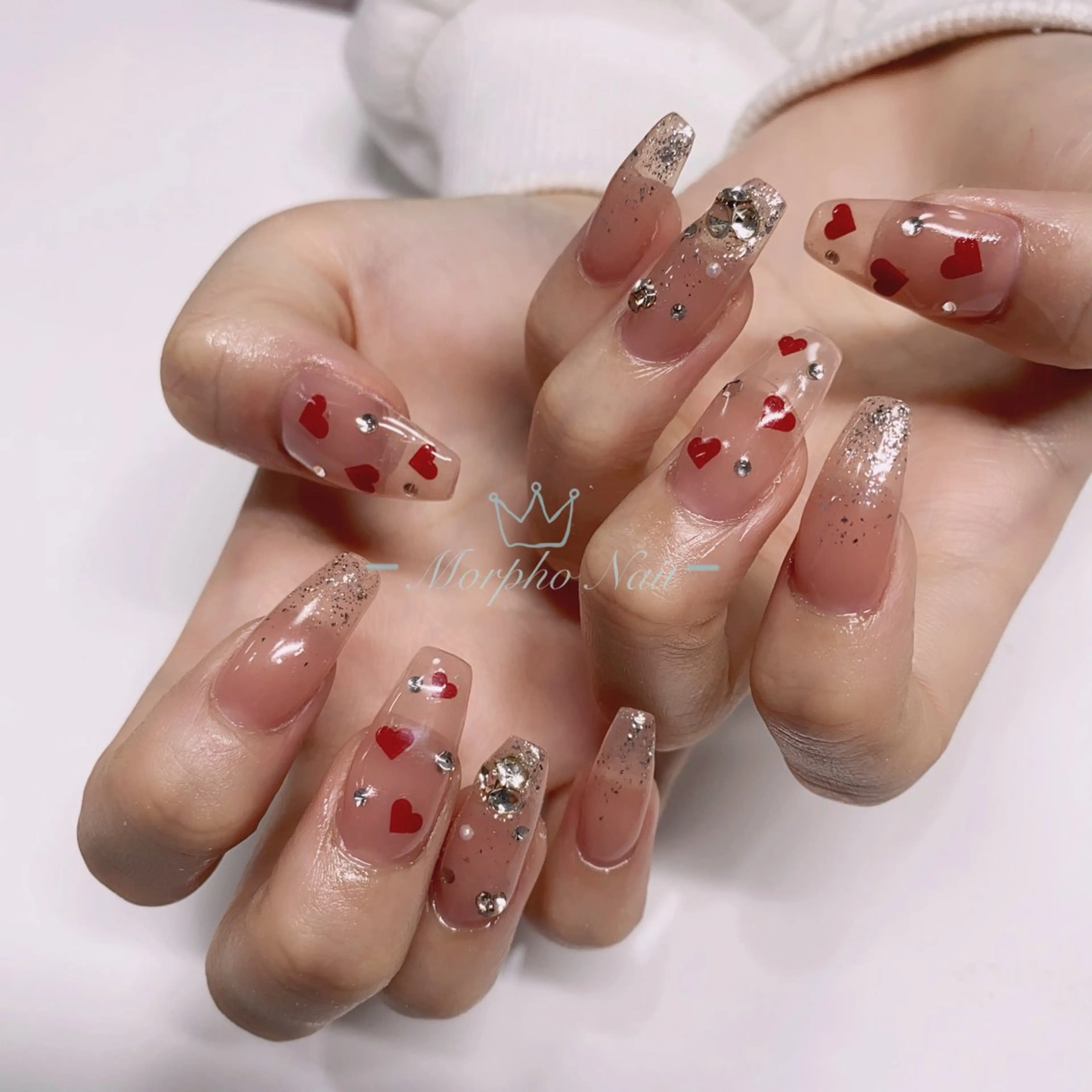 ネイル ハンドネイル Morpho nailのネイルデザイン