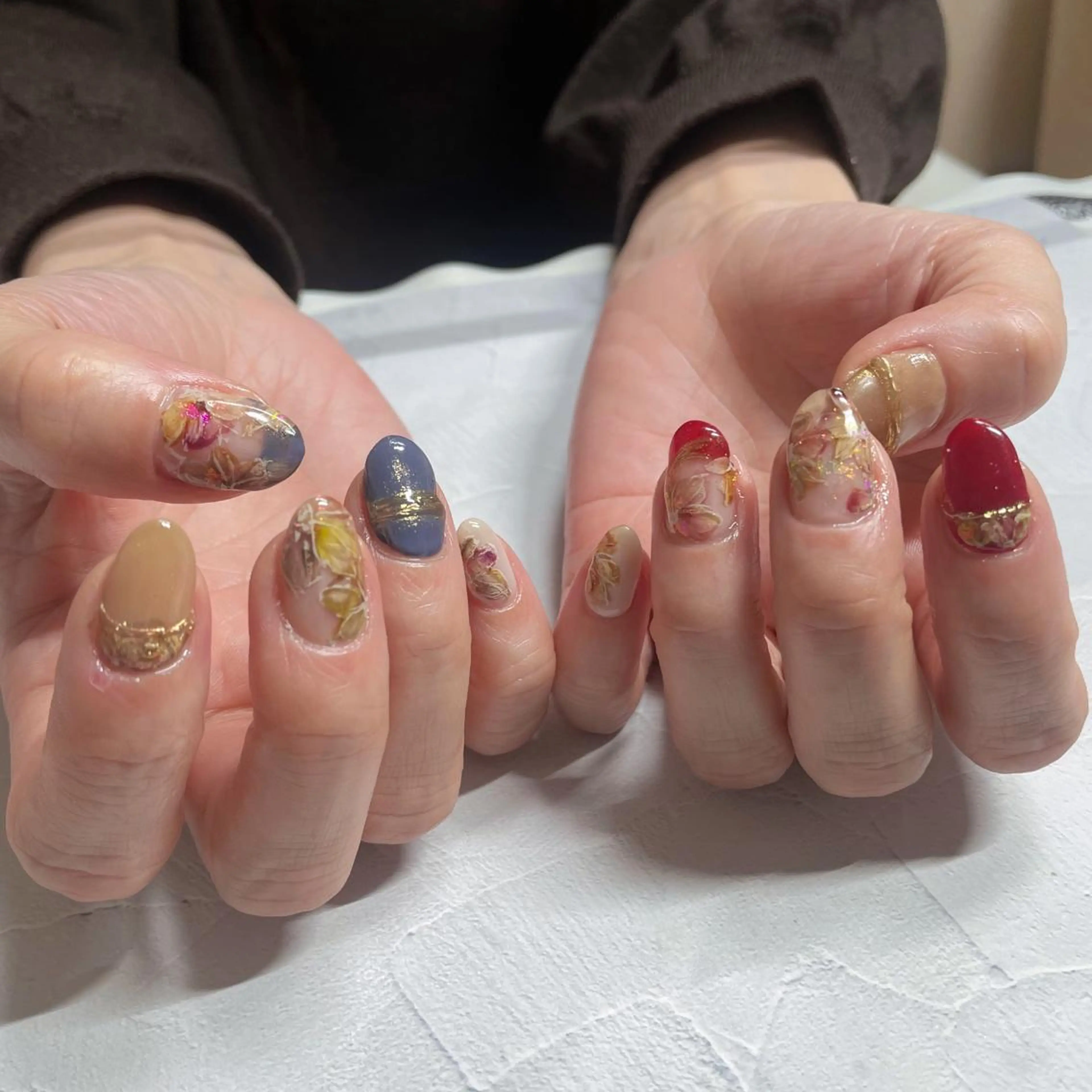 ネイル 奥園 良恵のネイルデザイン