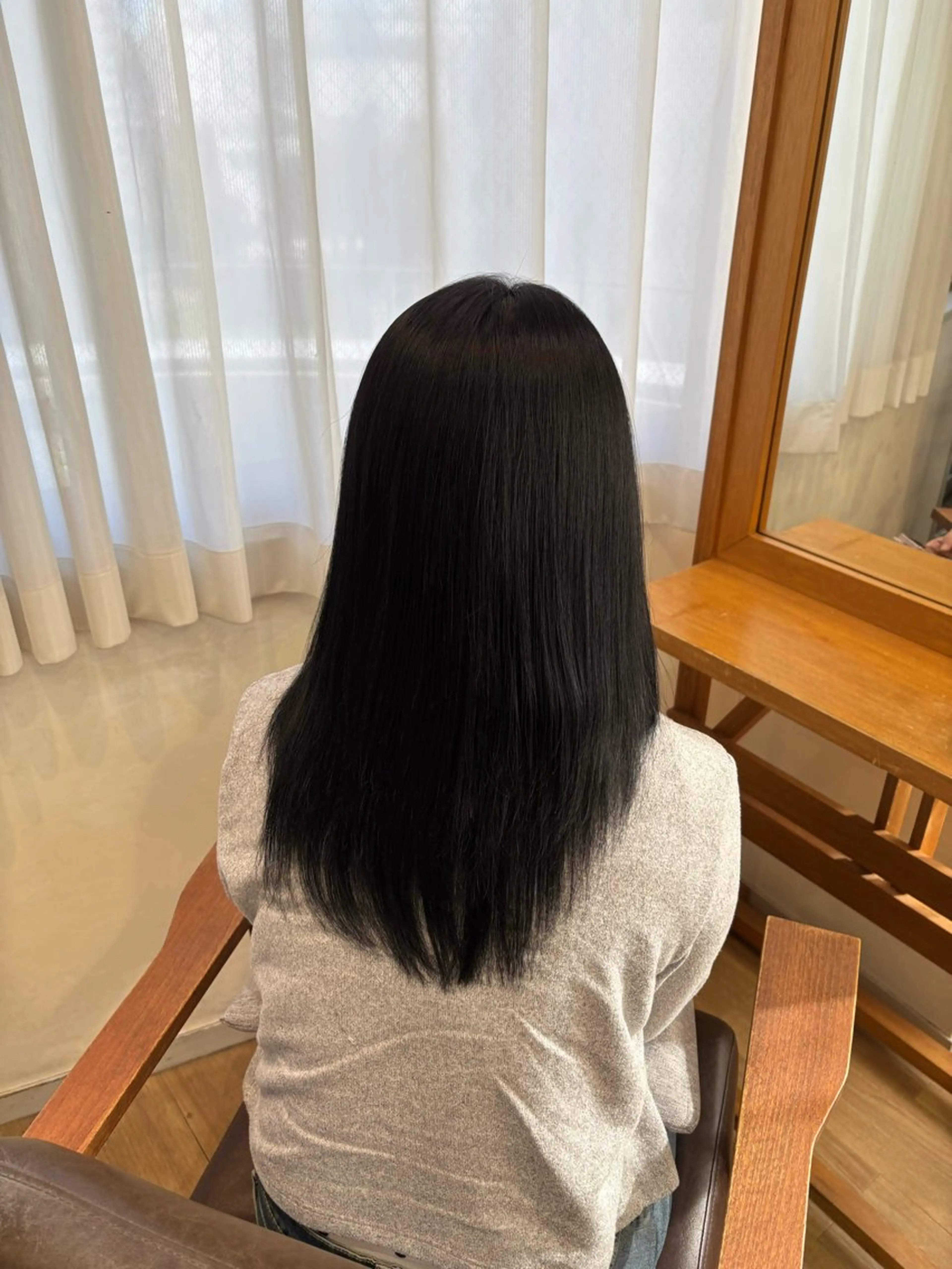 セミロング カラー ヘアカラー RINNO🌷艶髪/ 艶カラーのヘアスタイル