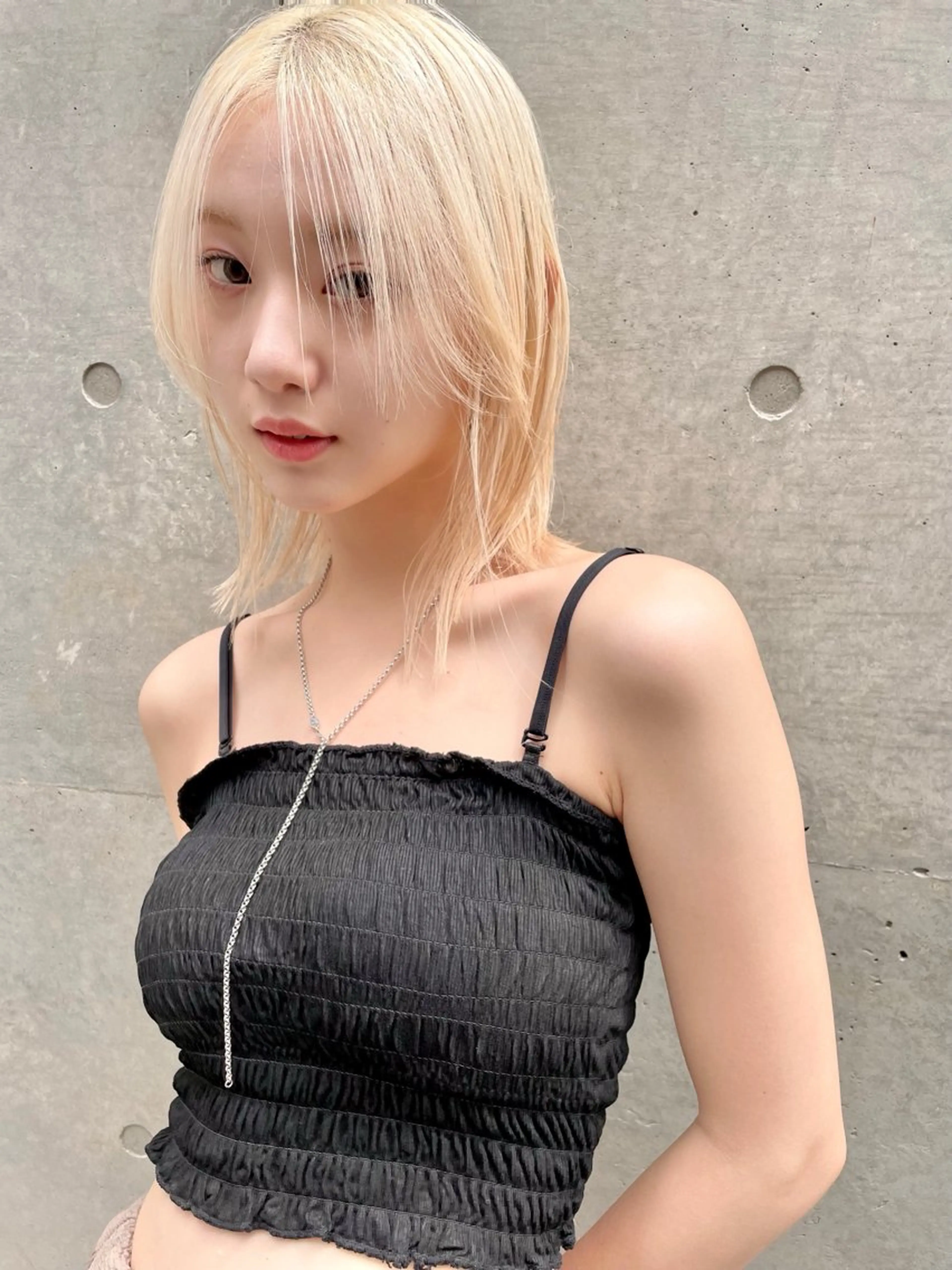 ミディアム カラー ボブ/レイヤー/透明 感カラー/dai🌿のヘアスタイル