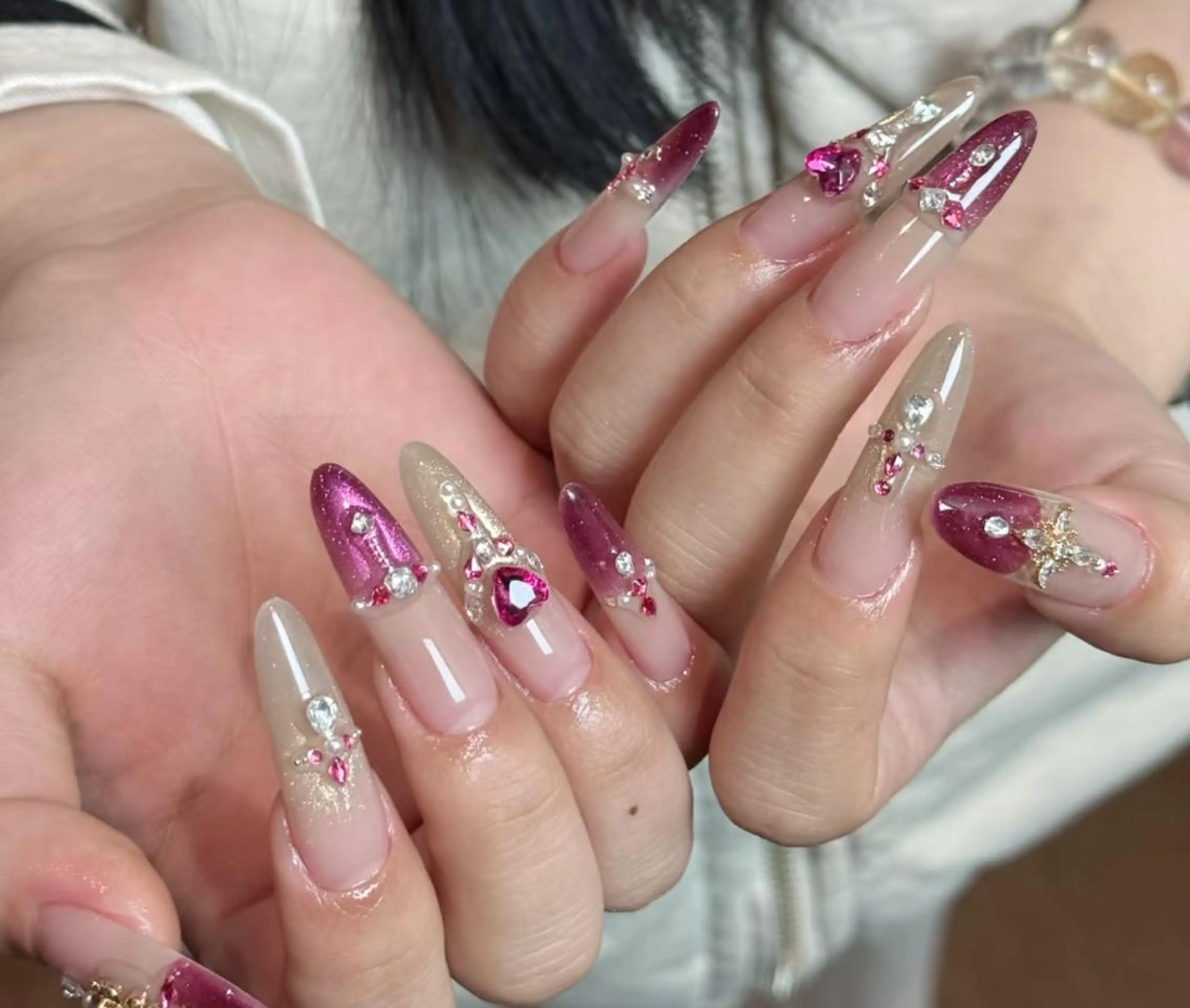 ネイル ハンドネイル 🎀 UU_nailのネイルデザイン