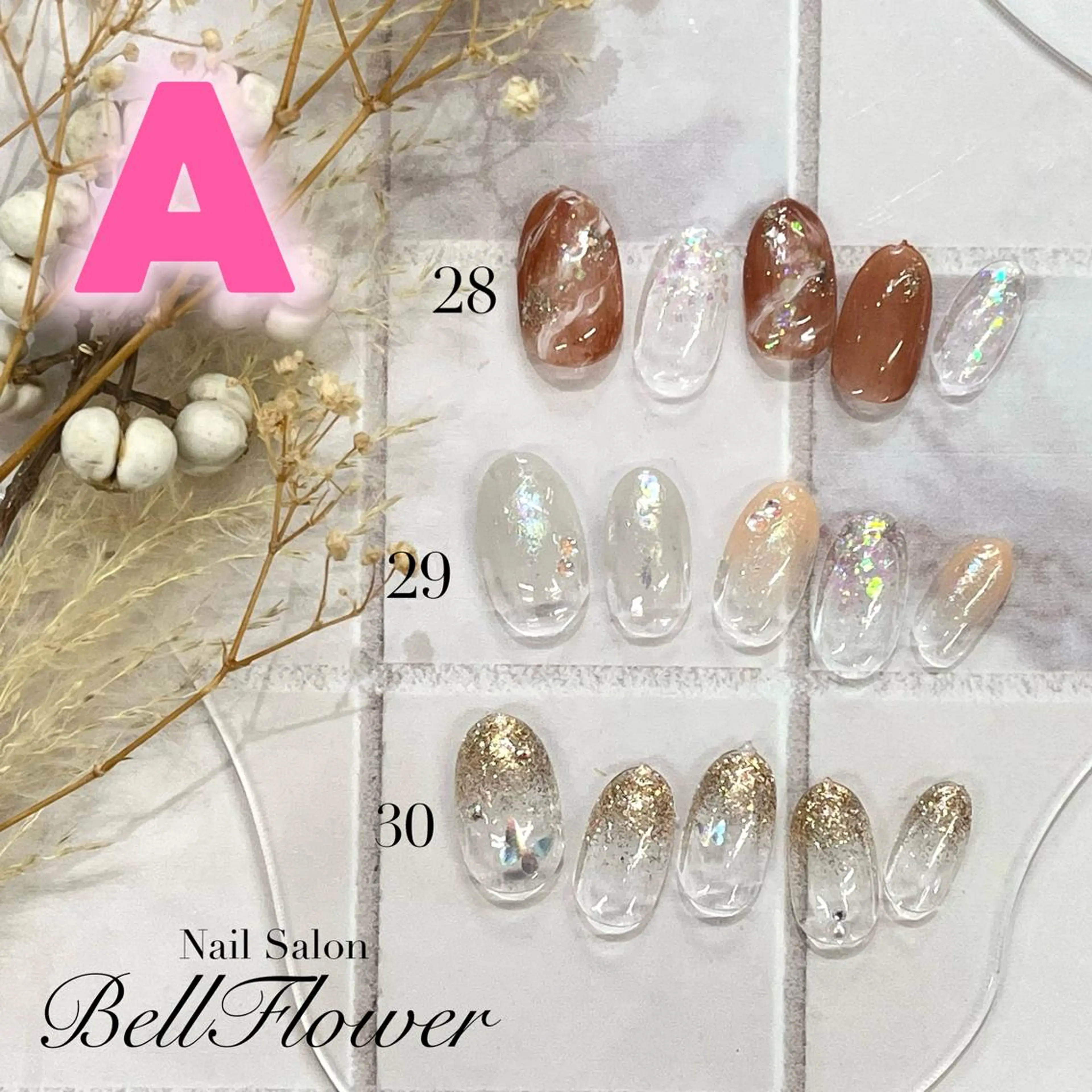 ネイル ハンドネイル BellFlower Kyokoのネイルデザイン