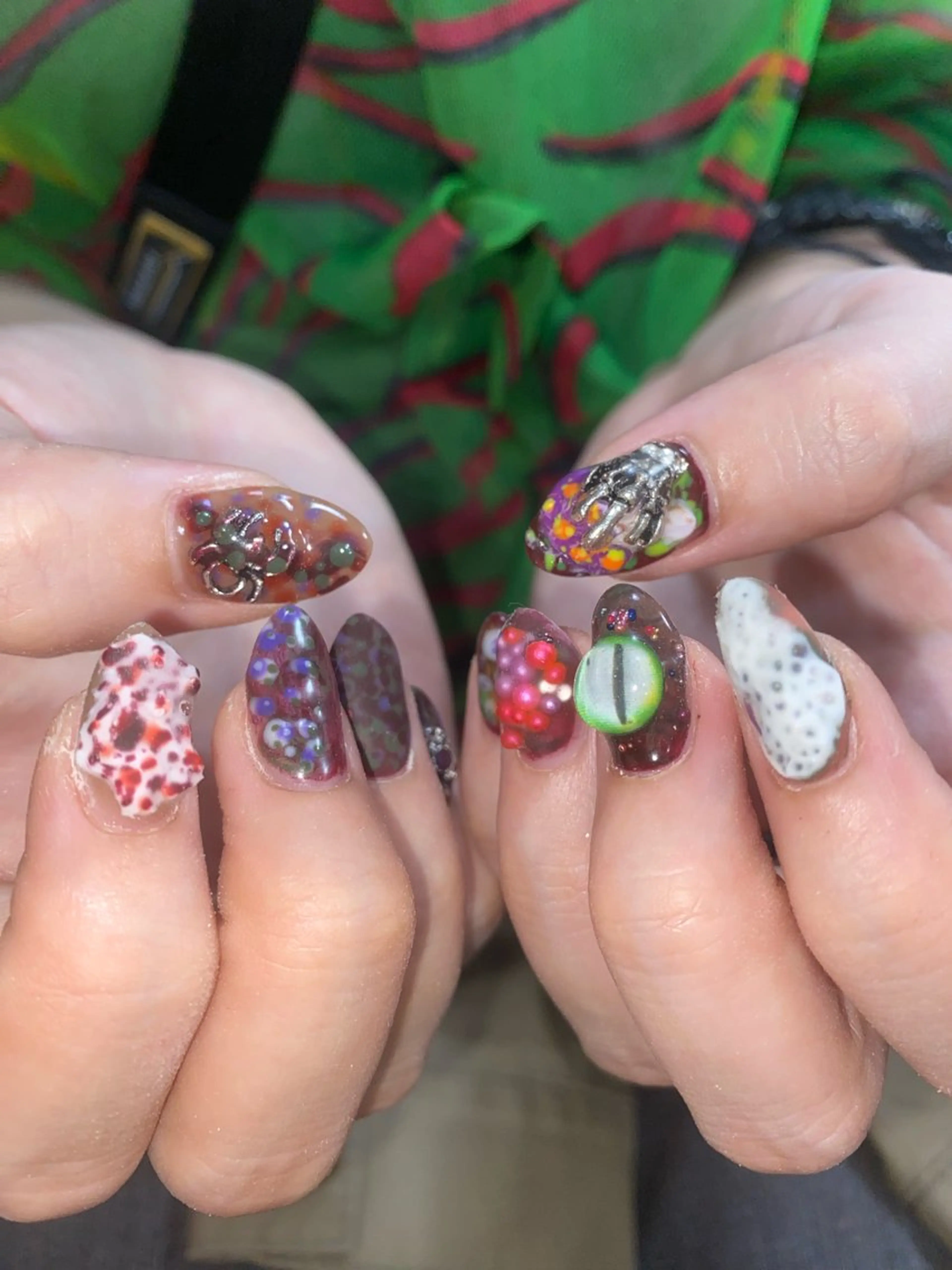 ネイル ハンドネイル .unff所属・hana (..)個 性派/メンズネイル◎のネイルデザイン