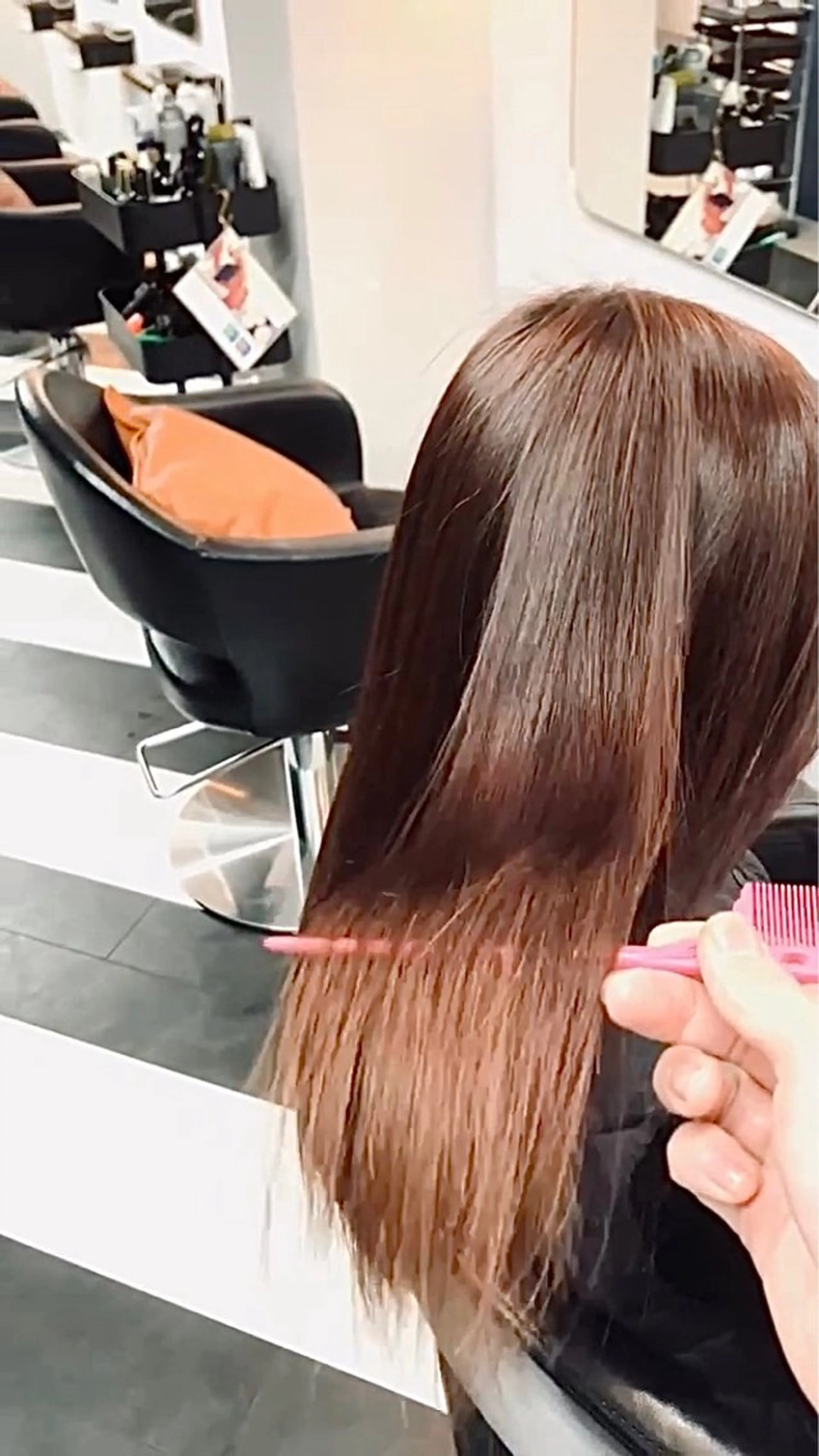 ロング ウルフ・ハイレイヤー 🌟ナカノ・ユウヤのヘアスタイル