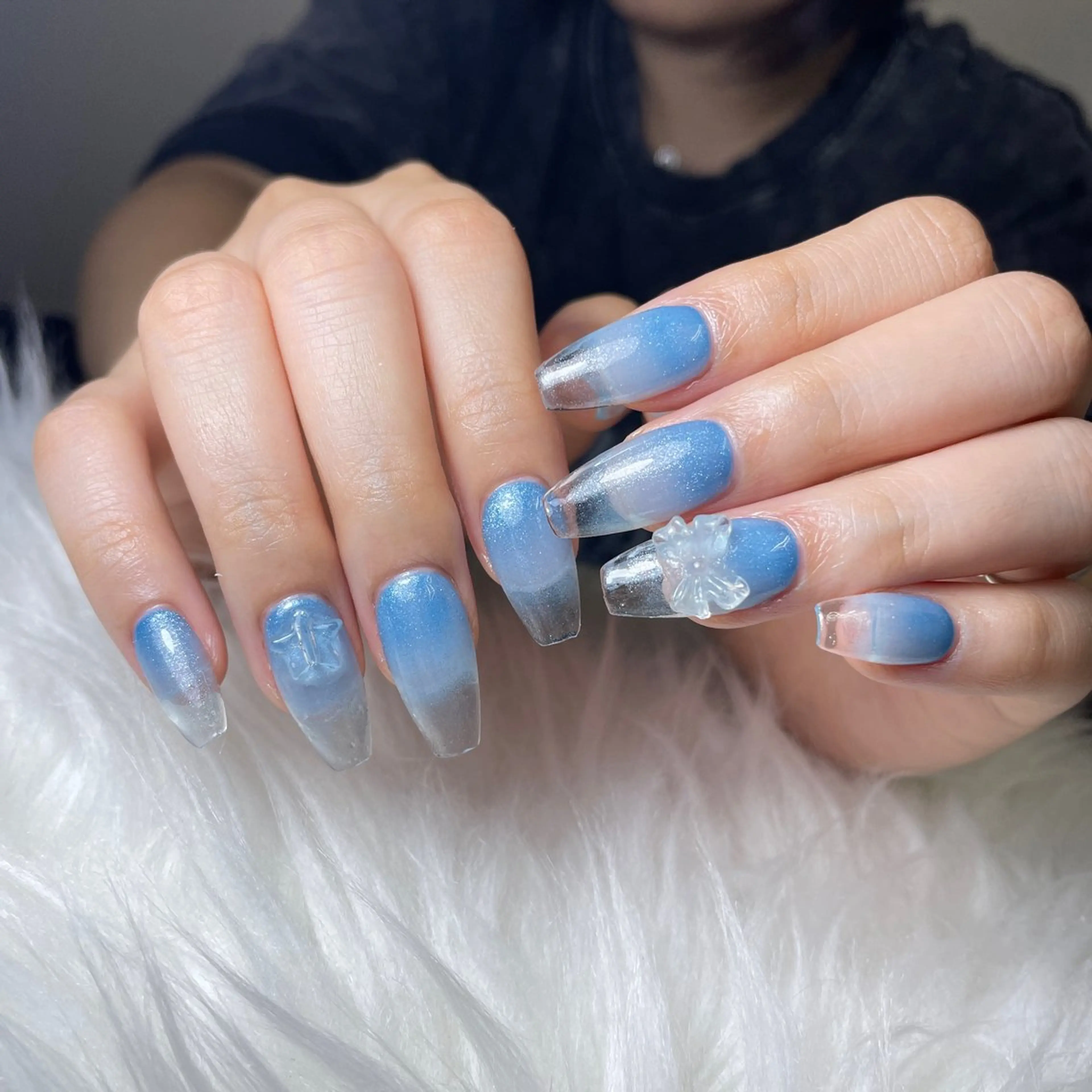 ネイル チークネイル 桜ネイル 長さ出し フットネイル ジェルネイル ハンドネイル YURI NAILのネイルデザイン