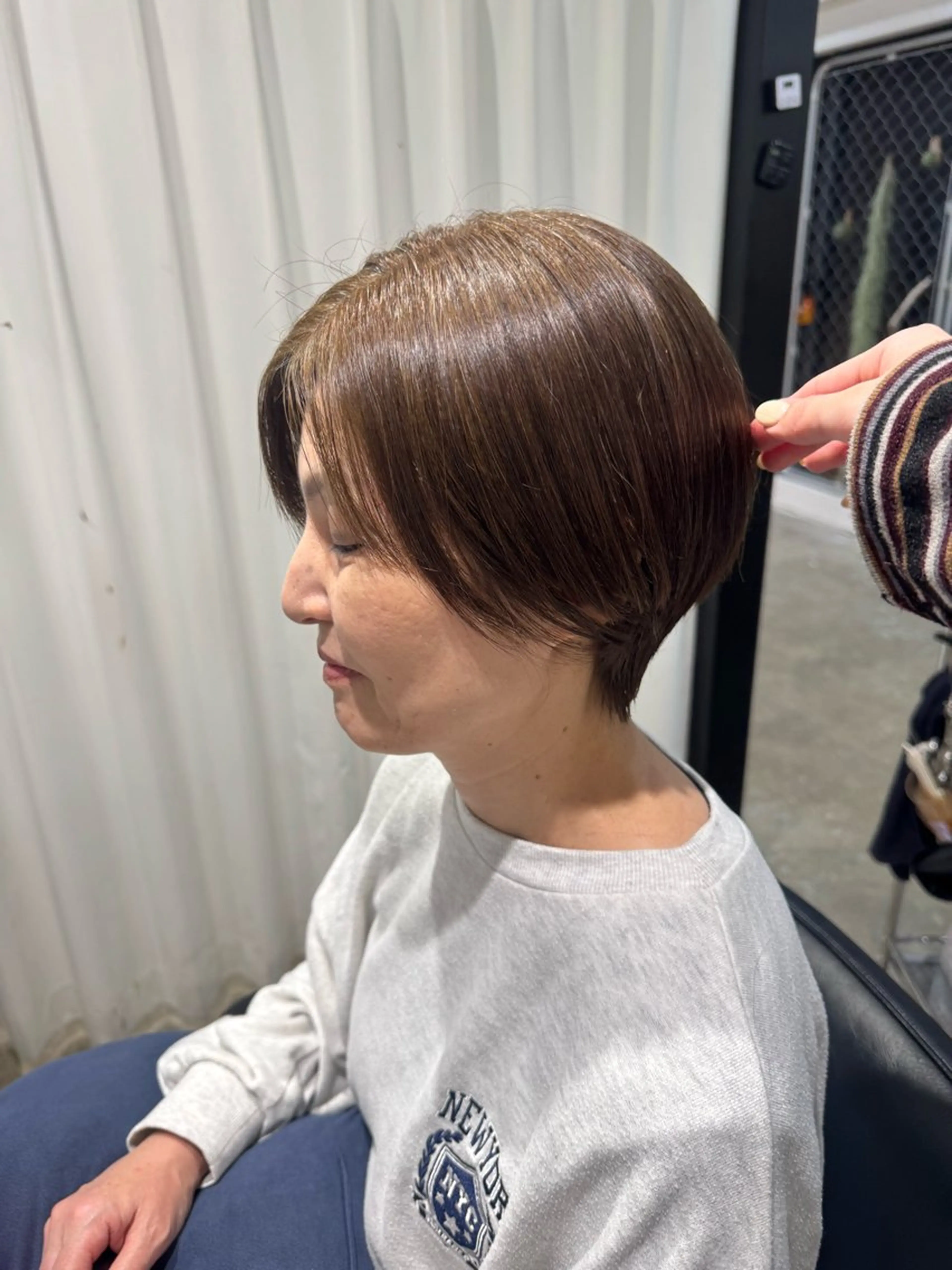 ショート 丸みショート ショートヘア 原野 葵のヘアスタイル