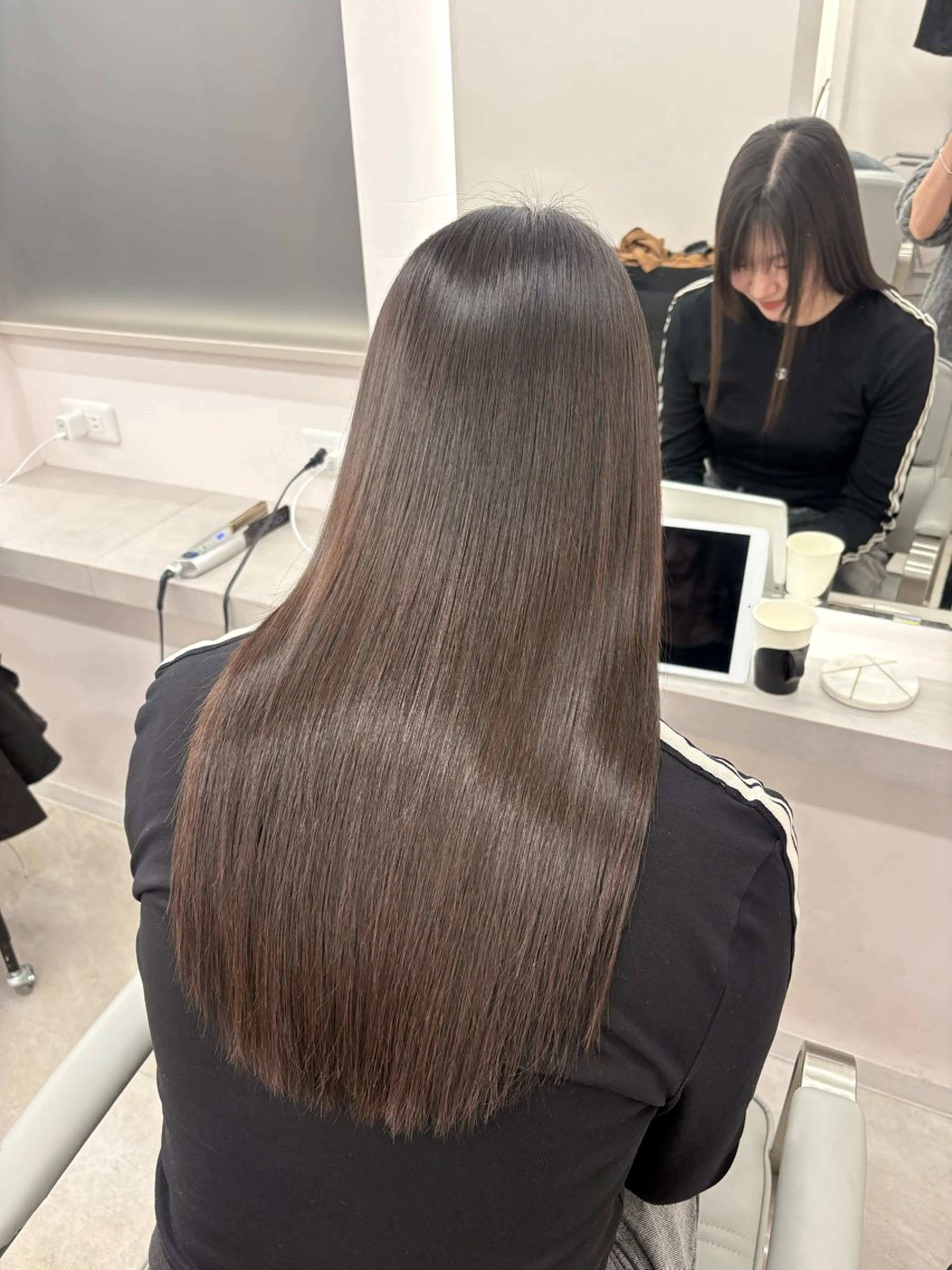 ロング 髪質改善 トリートメント ヘアカラー トリートメント MIL所属・心斎橋/透明感カラー / ミサキのヘアスタイル