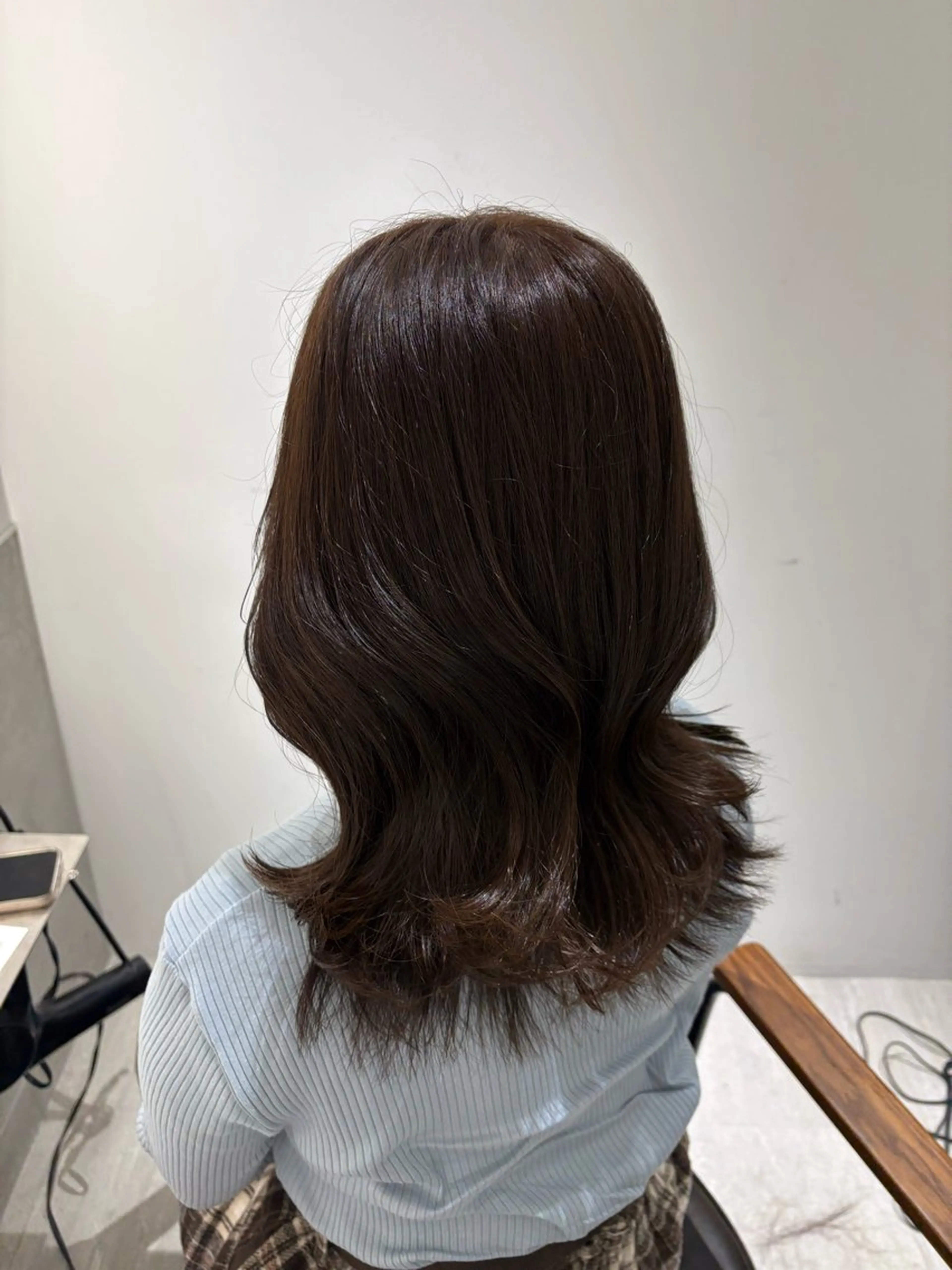 ミディアム ヘアカラー トリートメント eN°   by youres hair 飯田橋店所属・髪質改善/レイヤー× 縮毛矯正🤍maiのヘアスタイル