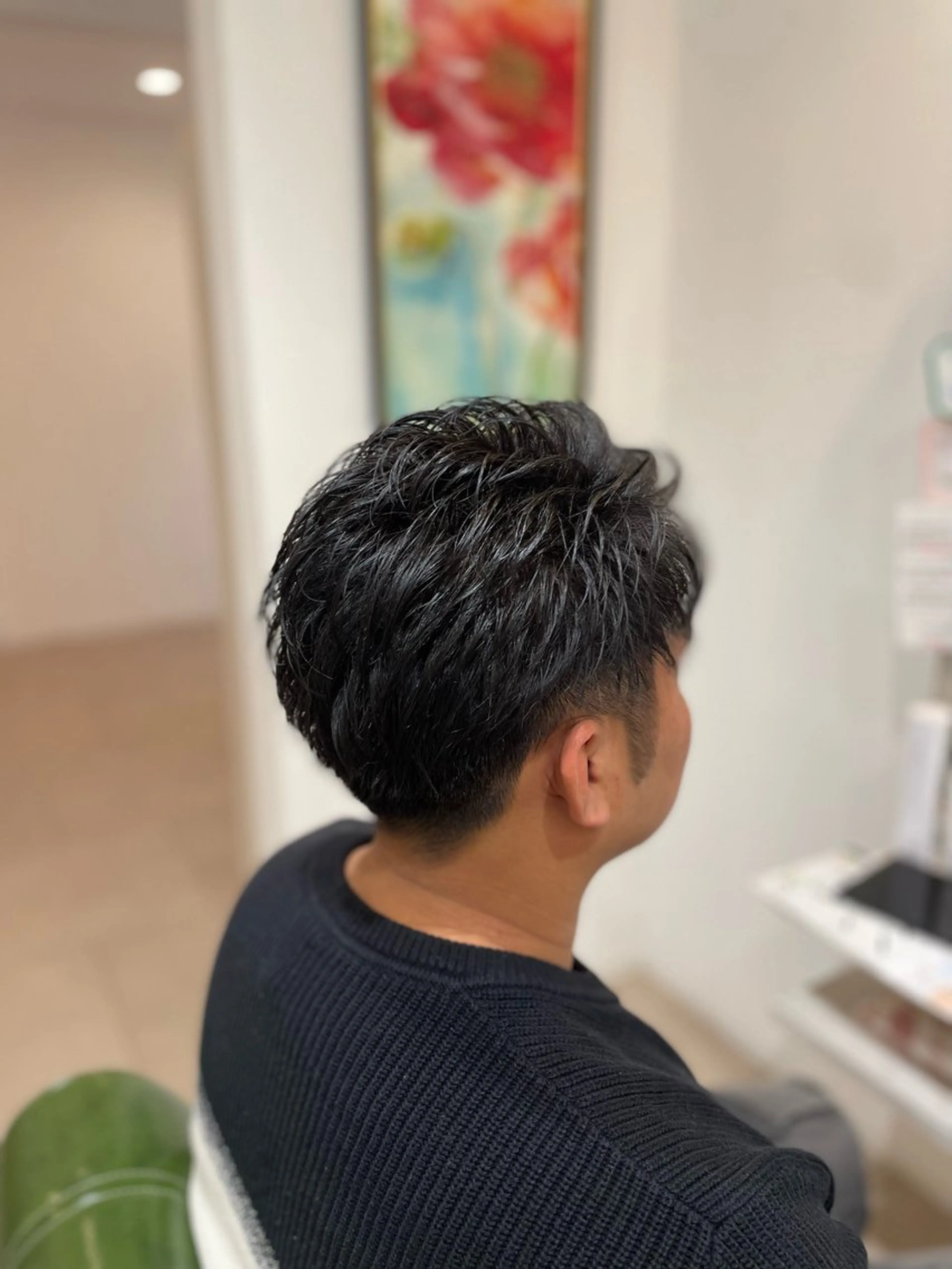 メンズカットの写真