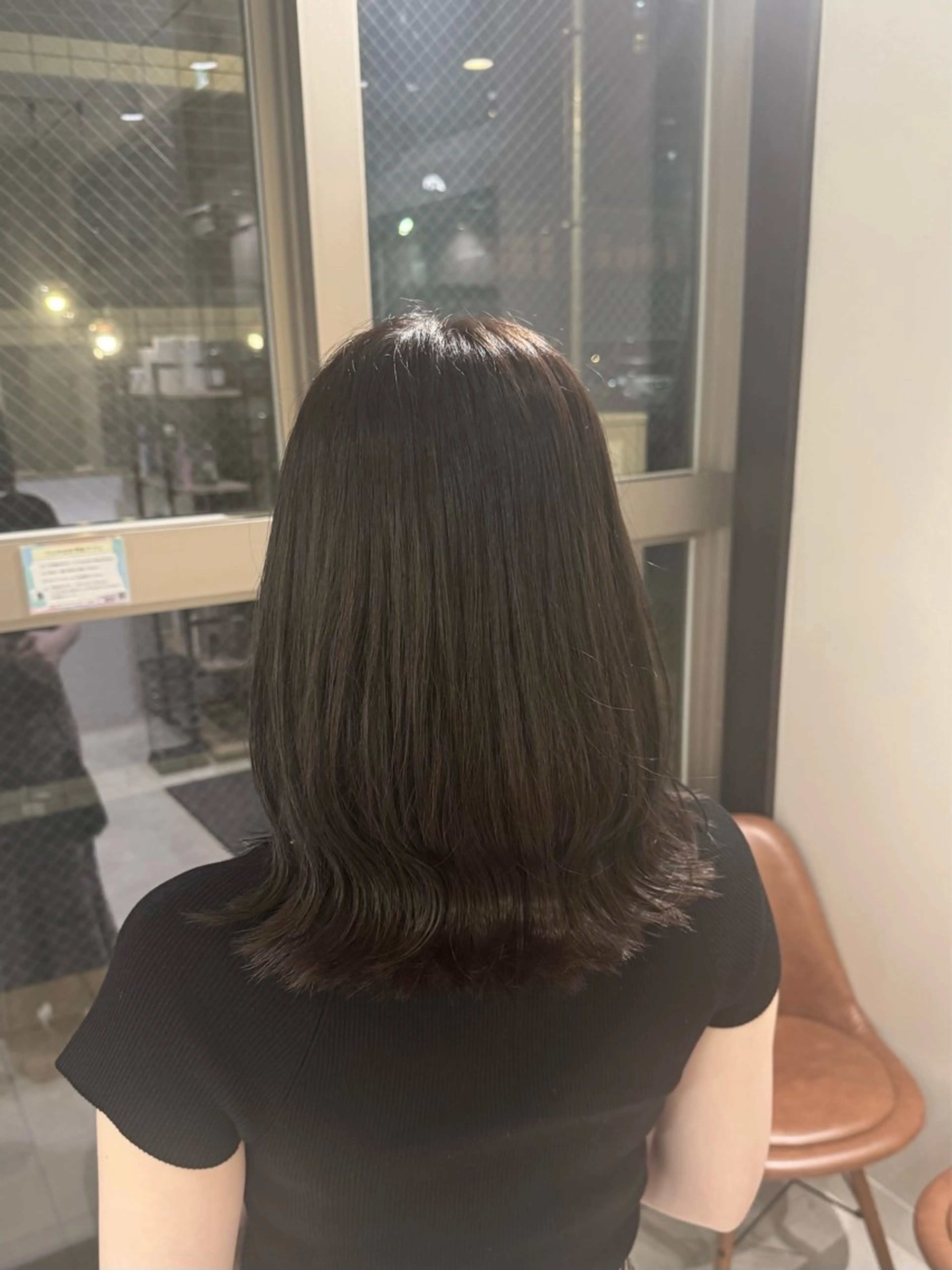 ミディアム カラー かねこ くれはのヘアスタイル