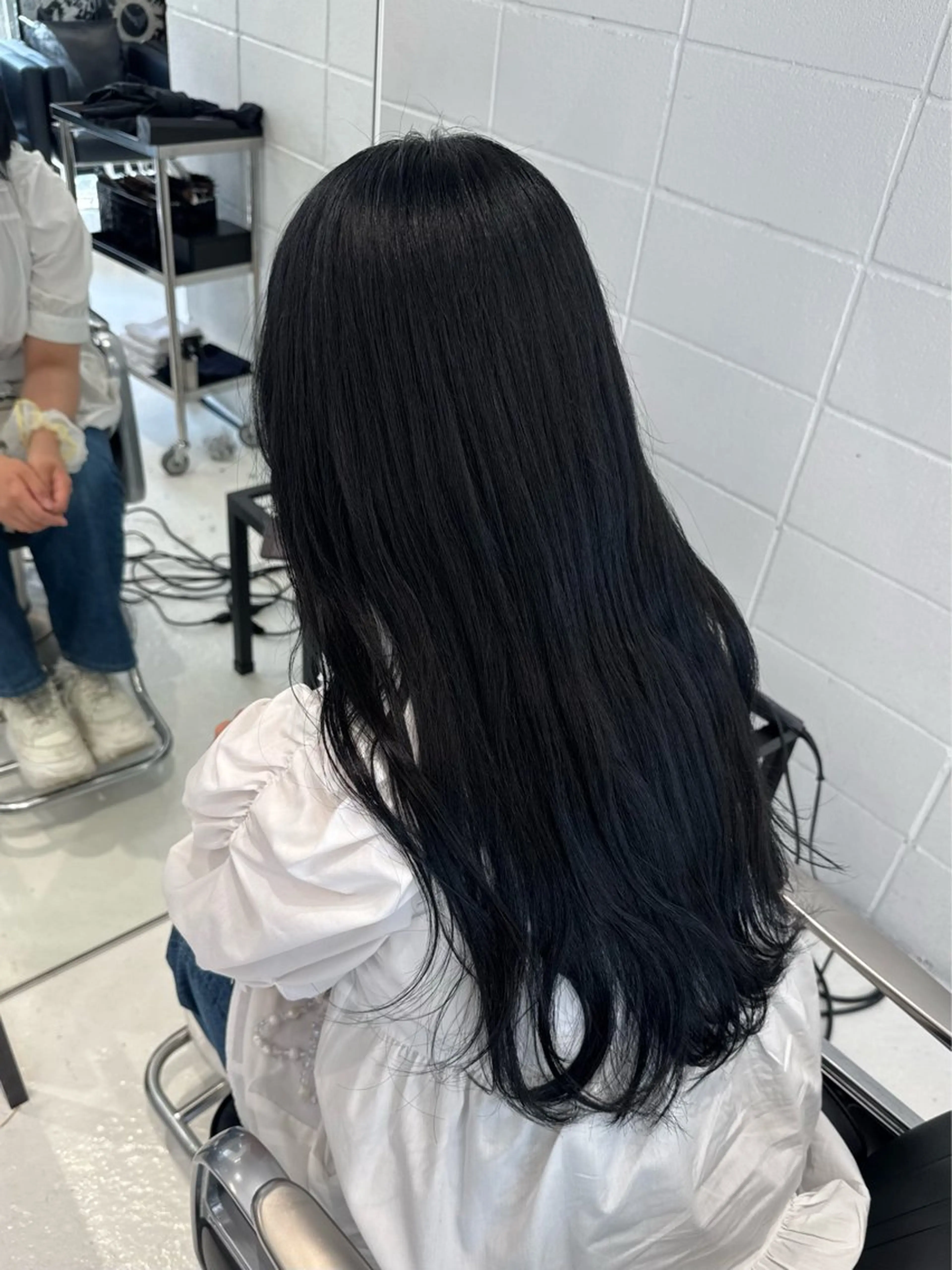 ロング カラー ヘアカラー 原宿 ツヤカラー🫧 ちり🍎のヘアスタイル