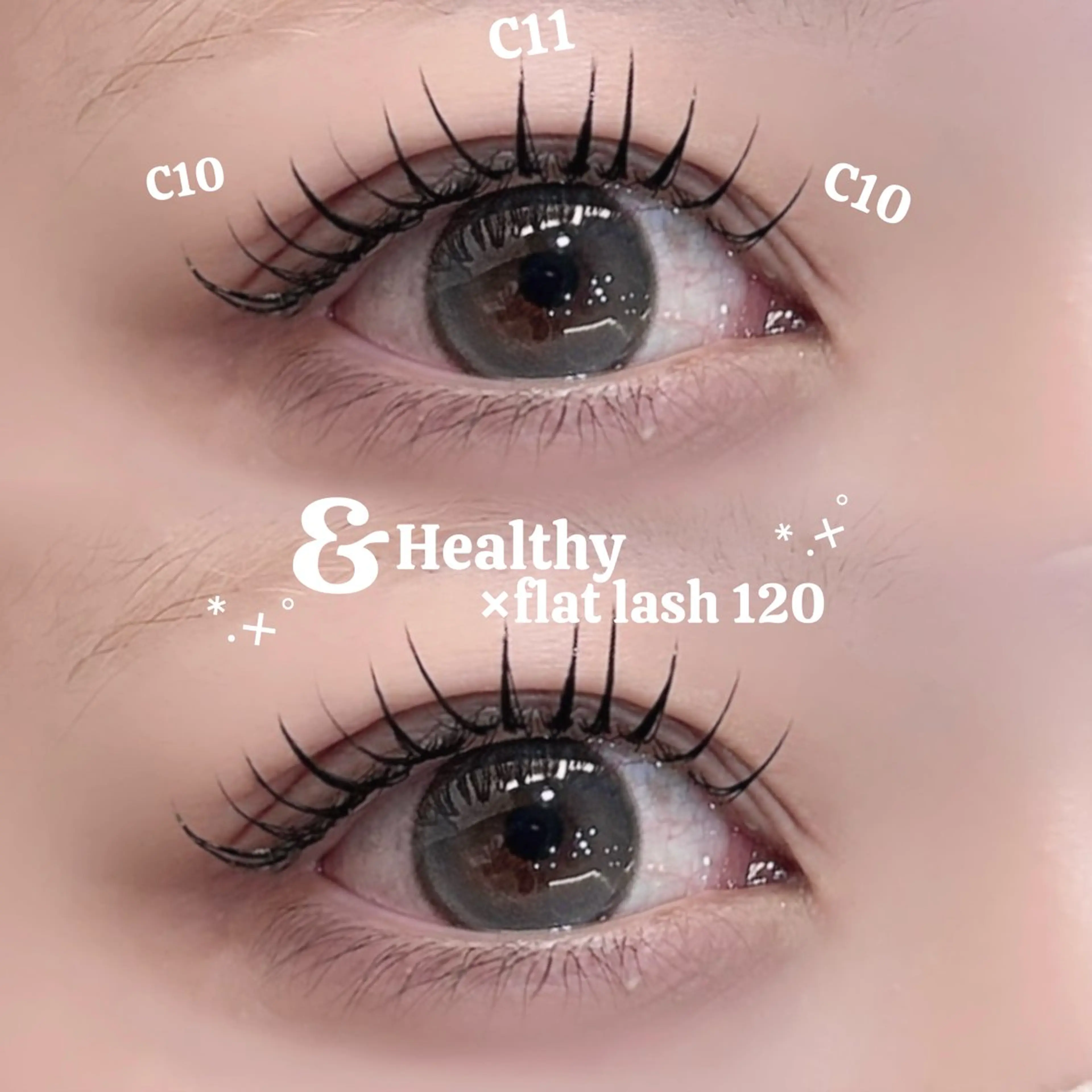 マツエク・マツパ 岩瀬 凜のマツエク・マツパデザイン