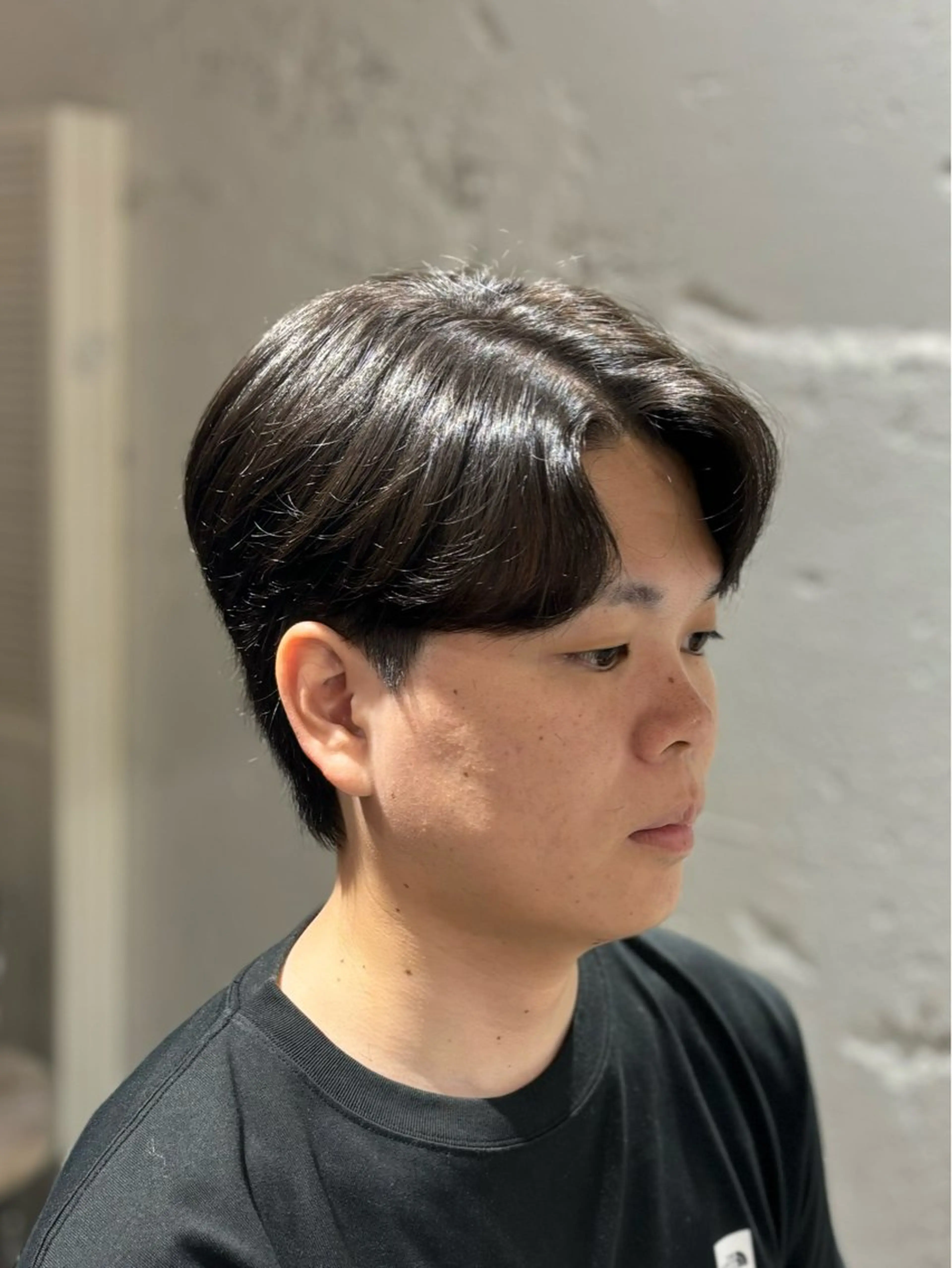 ショート メンズ カット トリートメント 韓国メンズヘア/ ダウンパーマ/歩夢のヘアスタイル