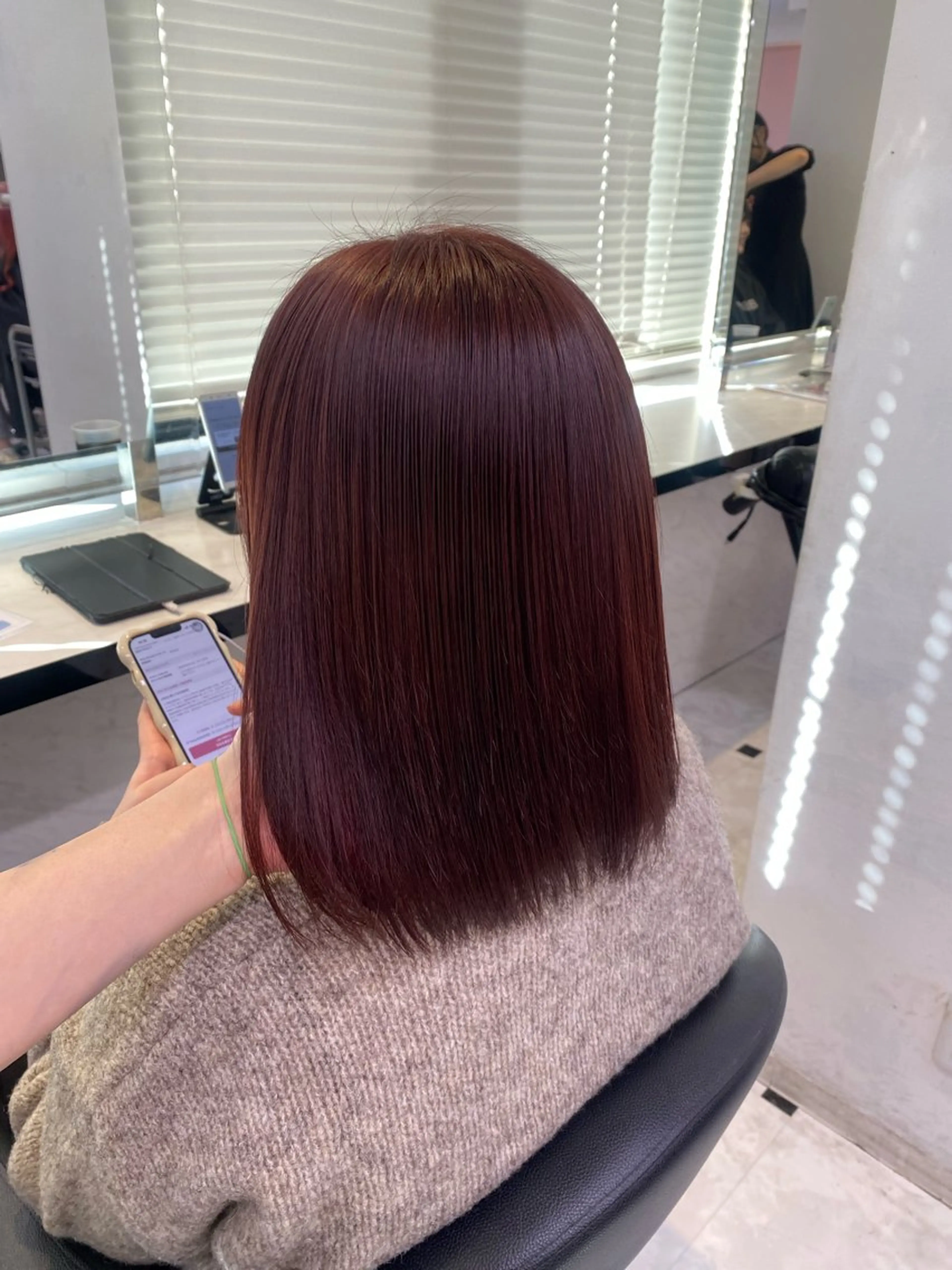 ロング カラー ヘアカラー トリートメント ヘッドスパ ヘアセット ♥️韓国/ガーリー 暖色misa♥️のヘアスタイル