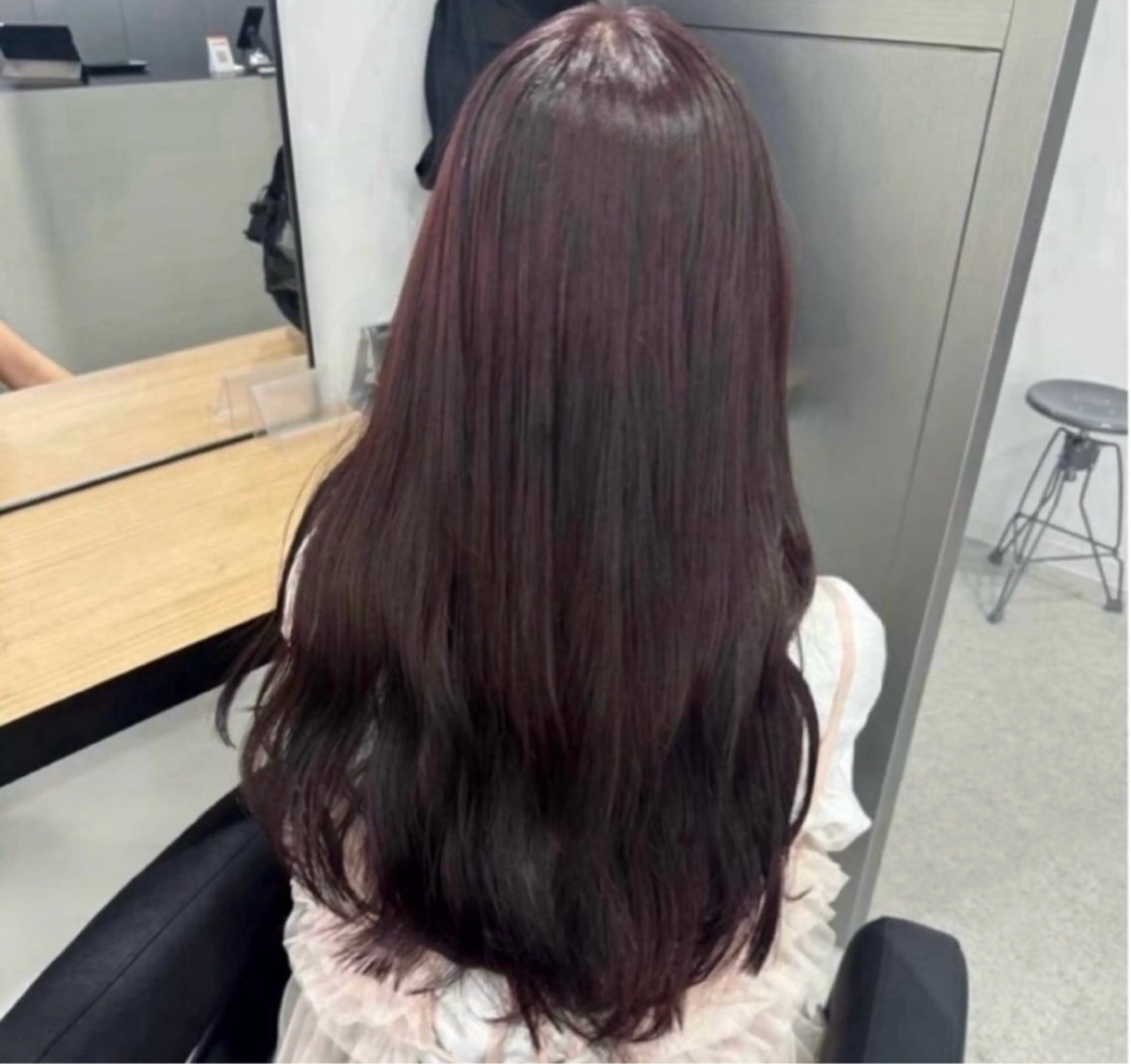 ロング ヘアカラー miku/ラベンダー 透明感カラー🪻❤︎のヘアスタイル