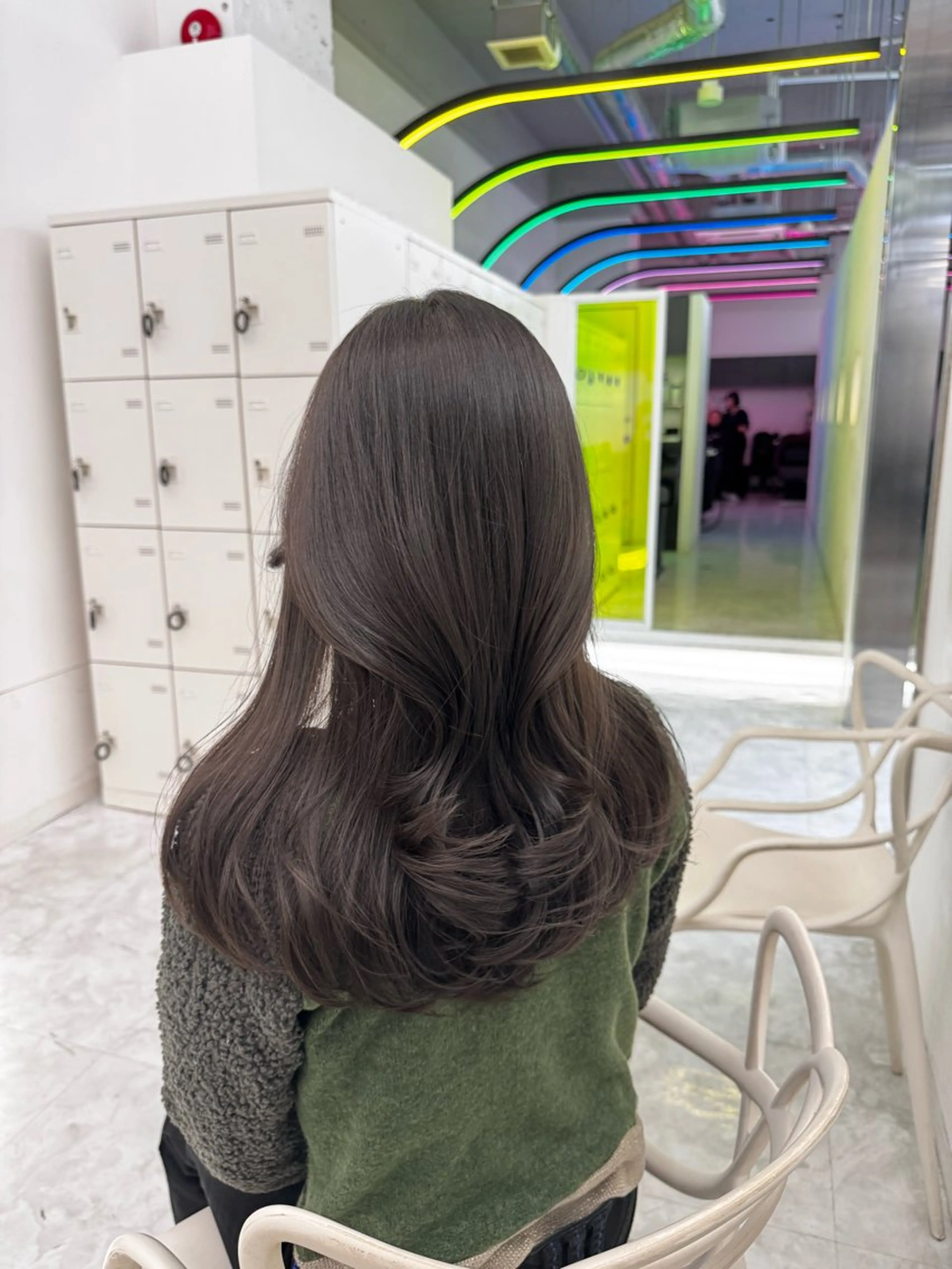 セミロング カット ヘアカラー トリートメント GO TODAY 原宿Verno店所属・韓国系支持率No.1 レイヤー特化/きょうのヘアスタイル