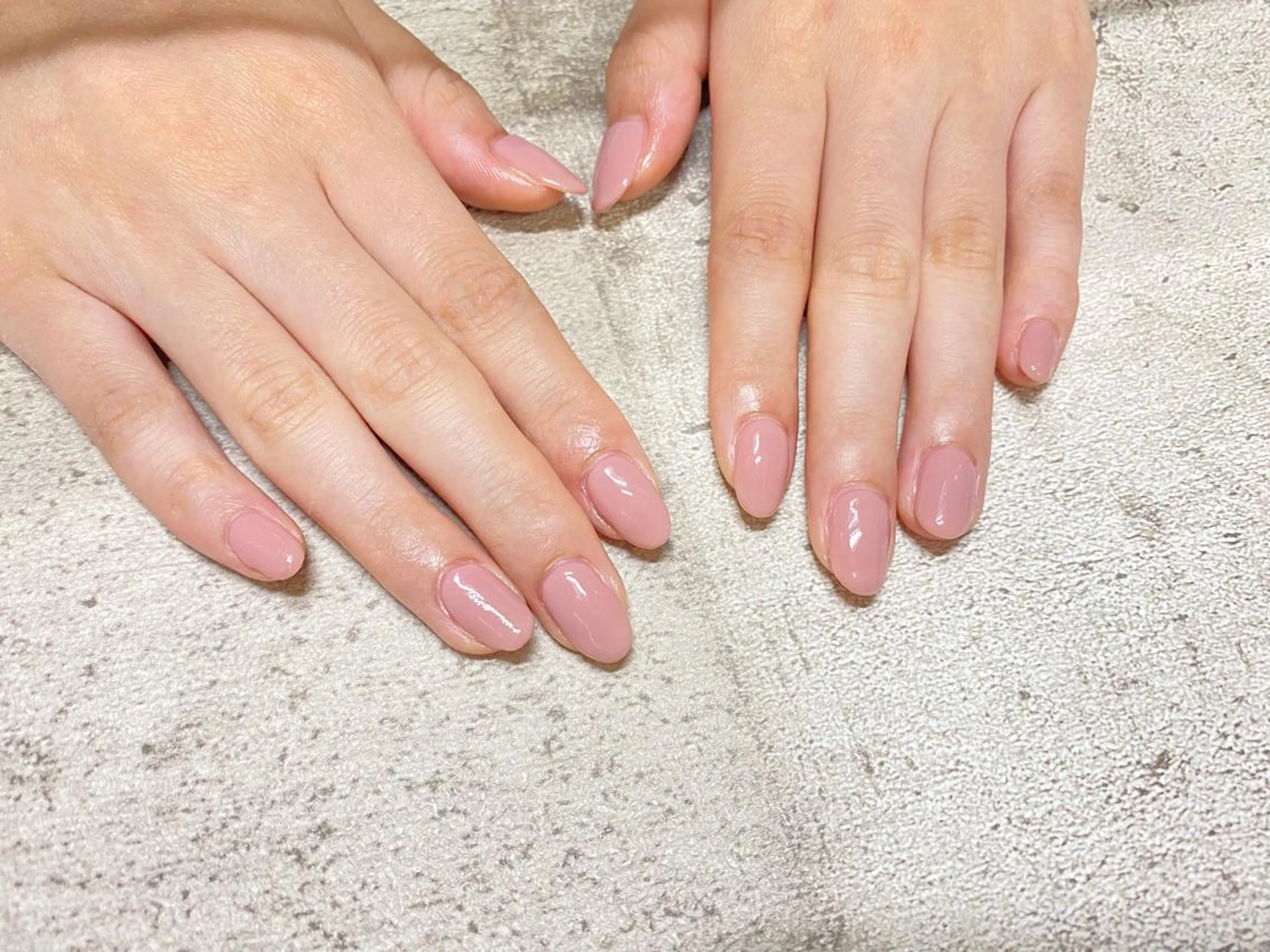 ネイル ピンク ハンドネイル Mogu nail 二子玉川のネイルデザイン