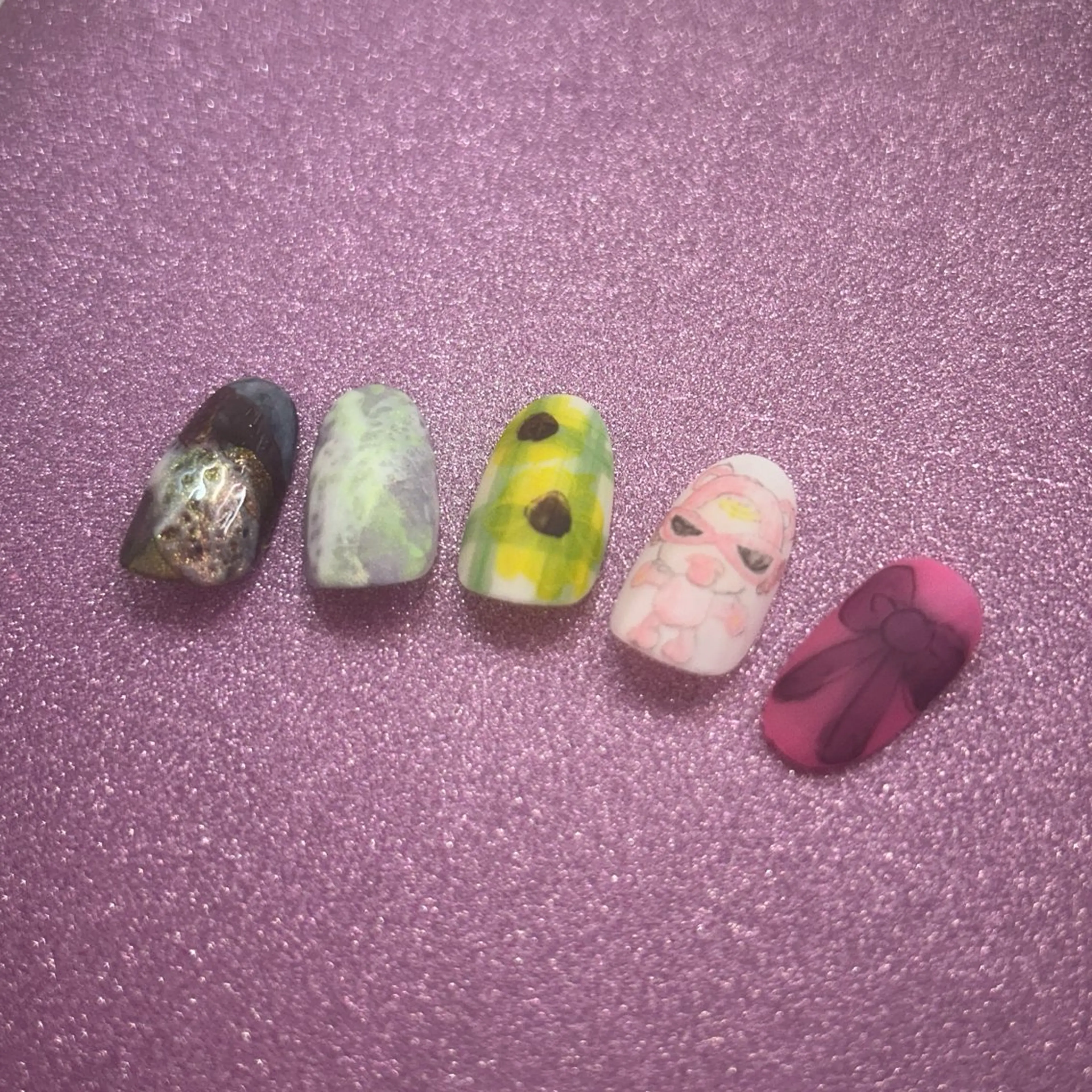 ネイル 鵜沢 さと美のネイルデザイン