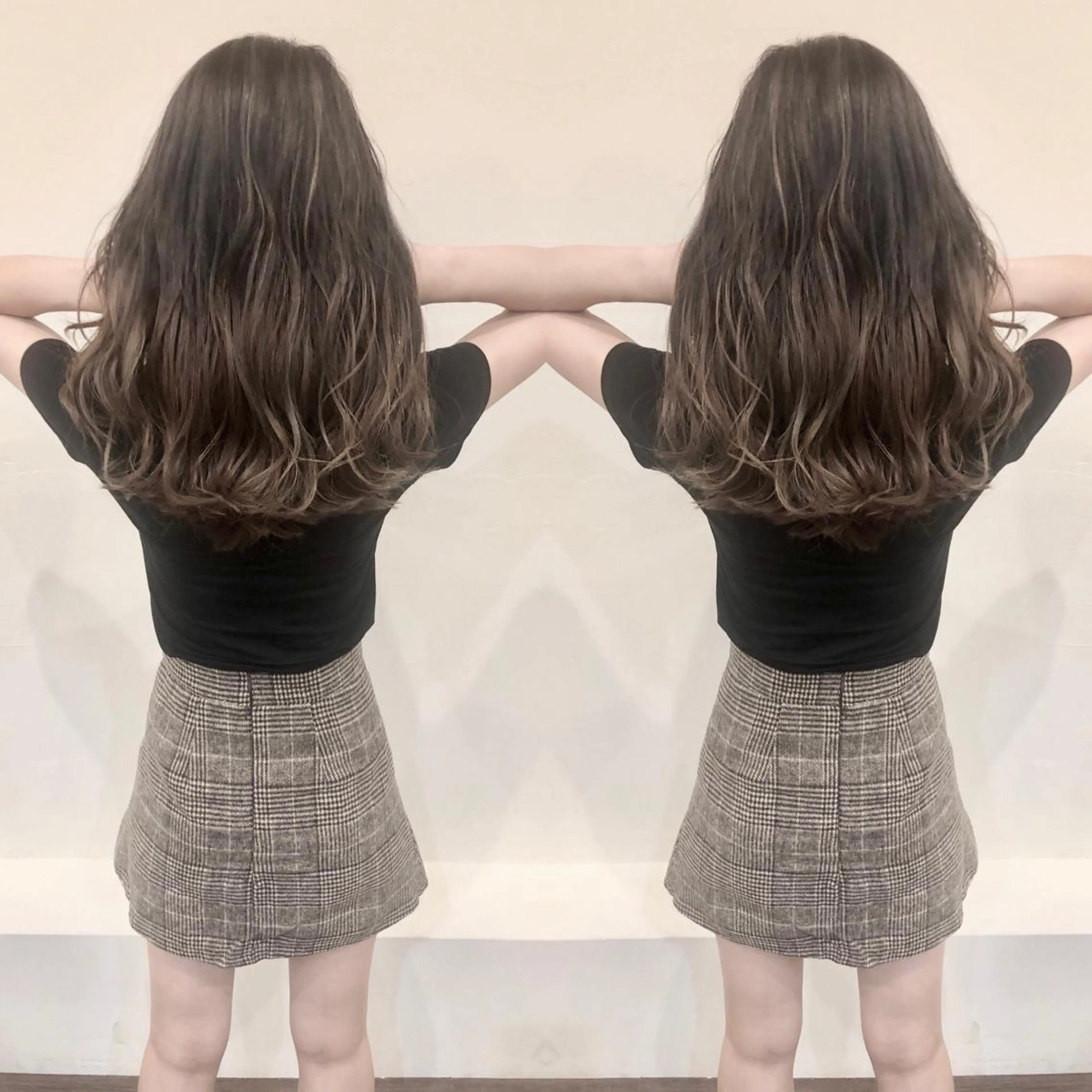 セミロング カラー ヘアカラー Hair make VERDA所属・宮下 耕平のヘアスタイル