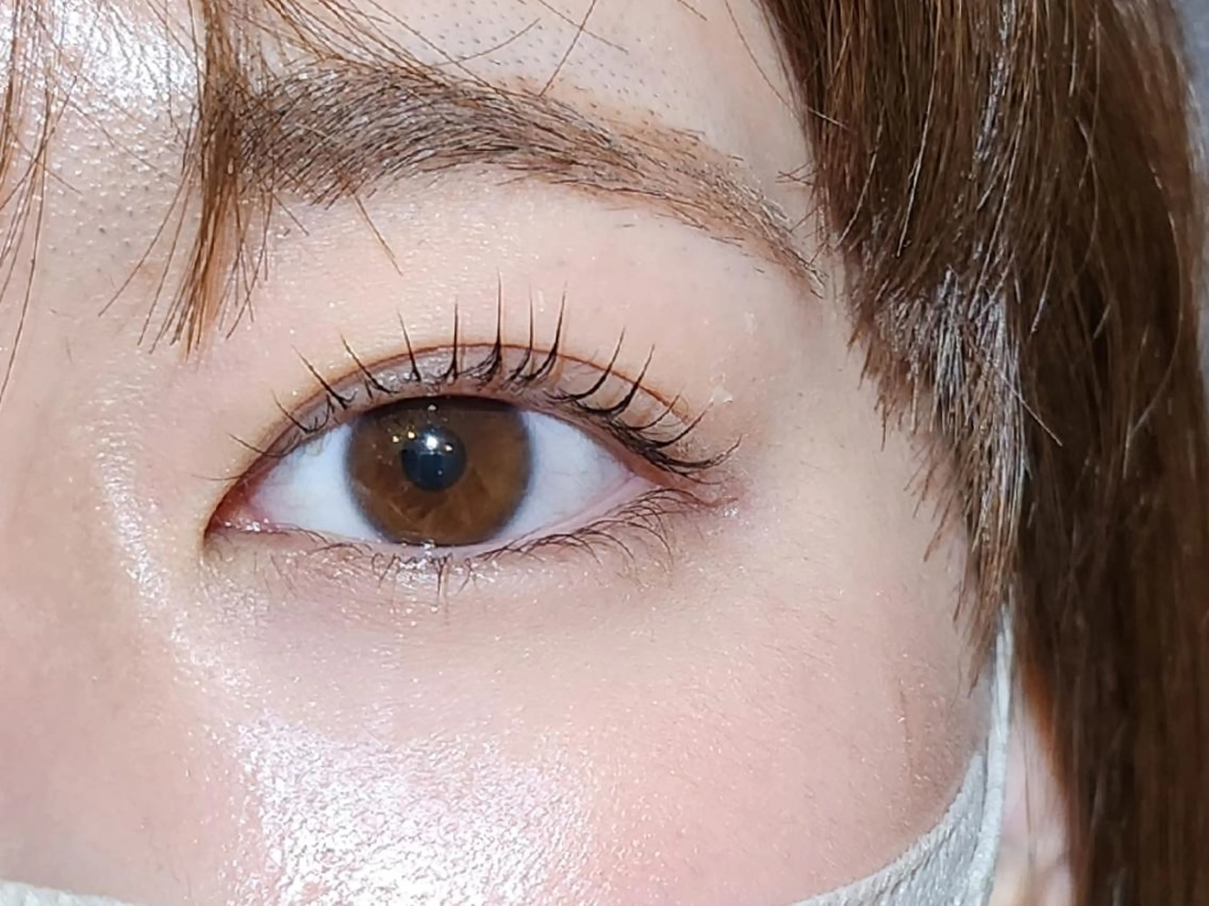 マツエク・マツパ 束感まつ毛 💜bora .のネイルデザイン