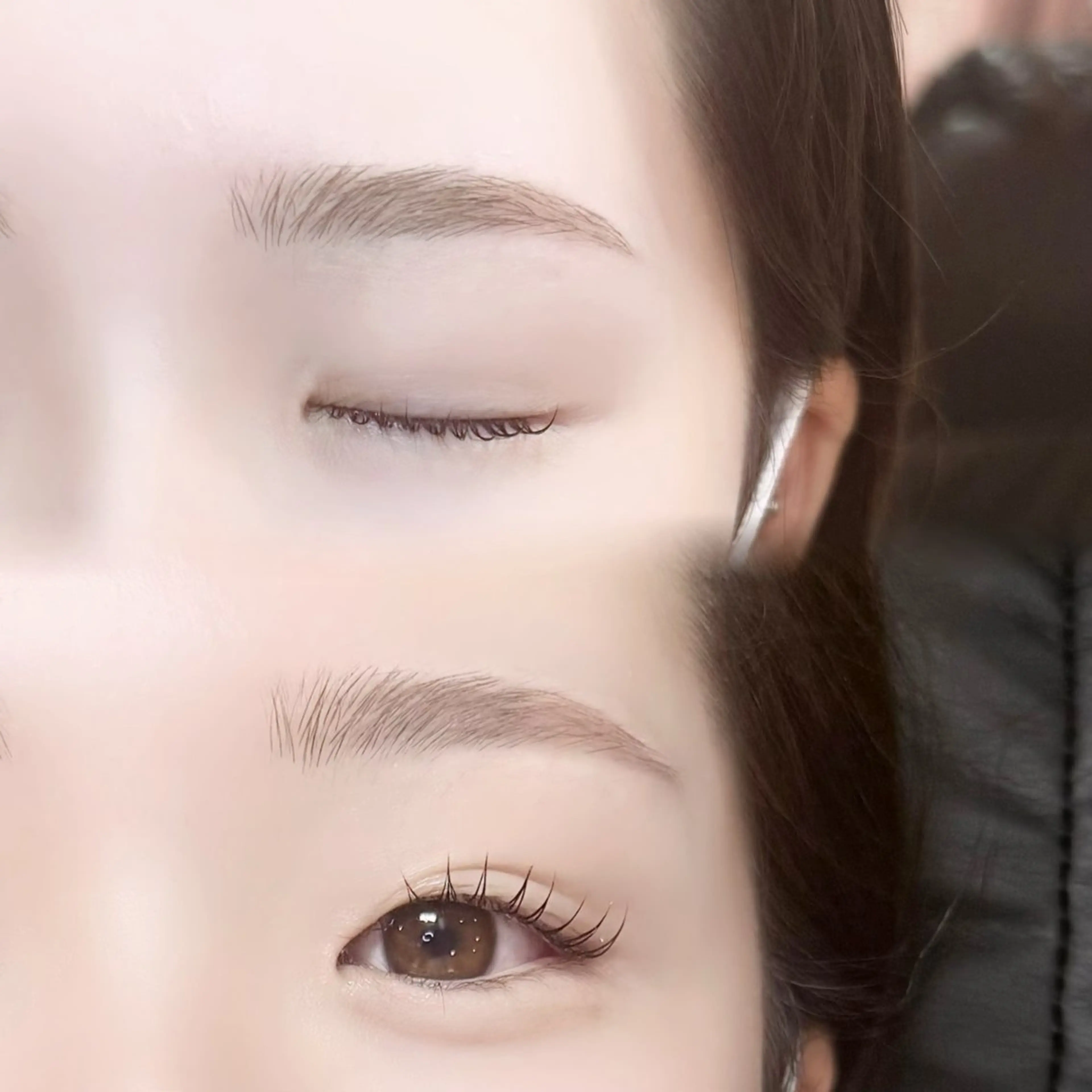 【ミニモ限定⭐️】ラッシュリフト＋美眉スタイリングの写真