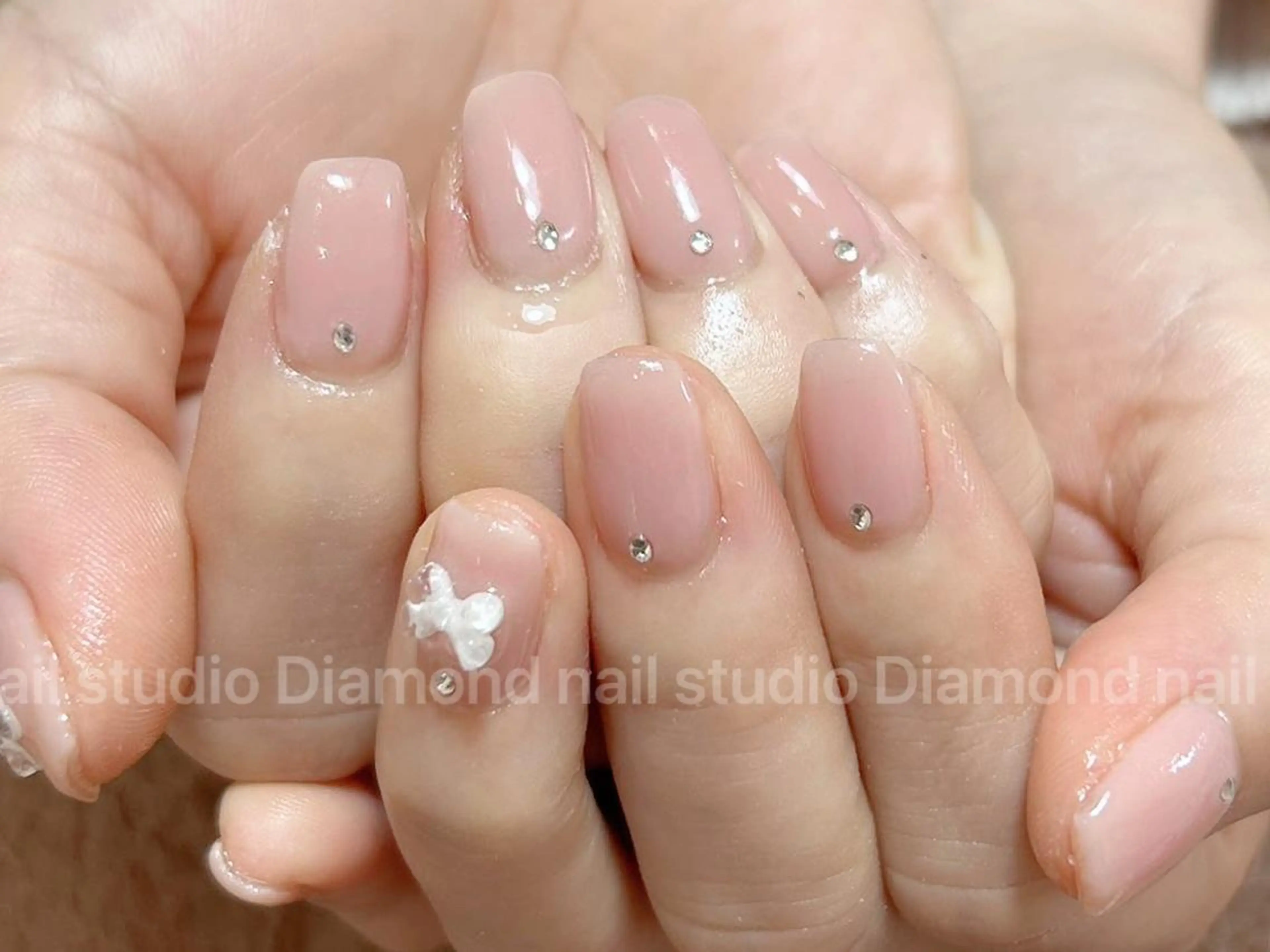 ネイル 持ち込み ハンドネイル DIAMOND 💦のネイルデザイン